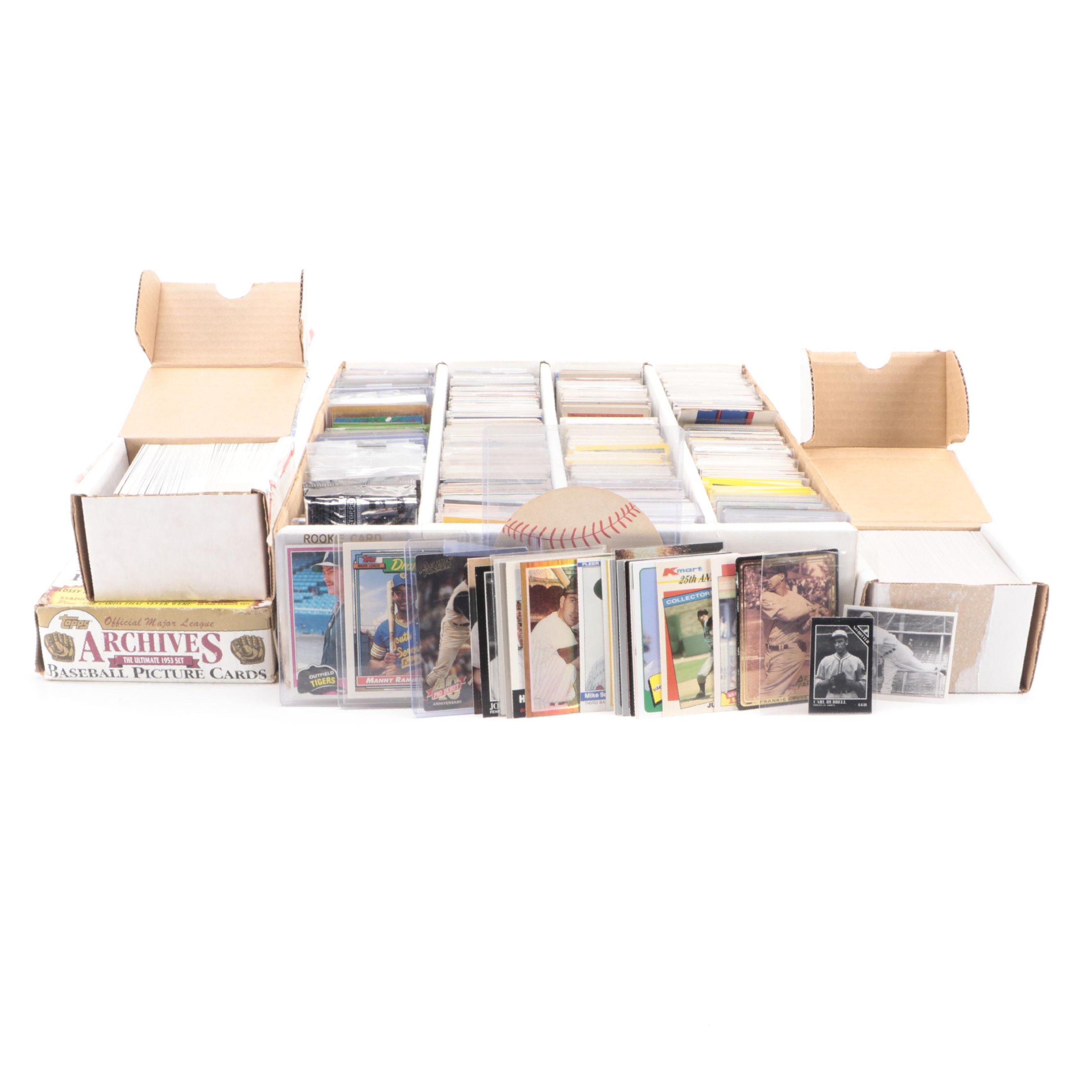 Topps, Other Baseball Cards With Rookies, HOFers, Sets, More, 1980s–2010s