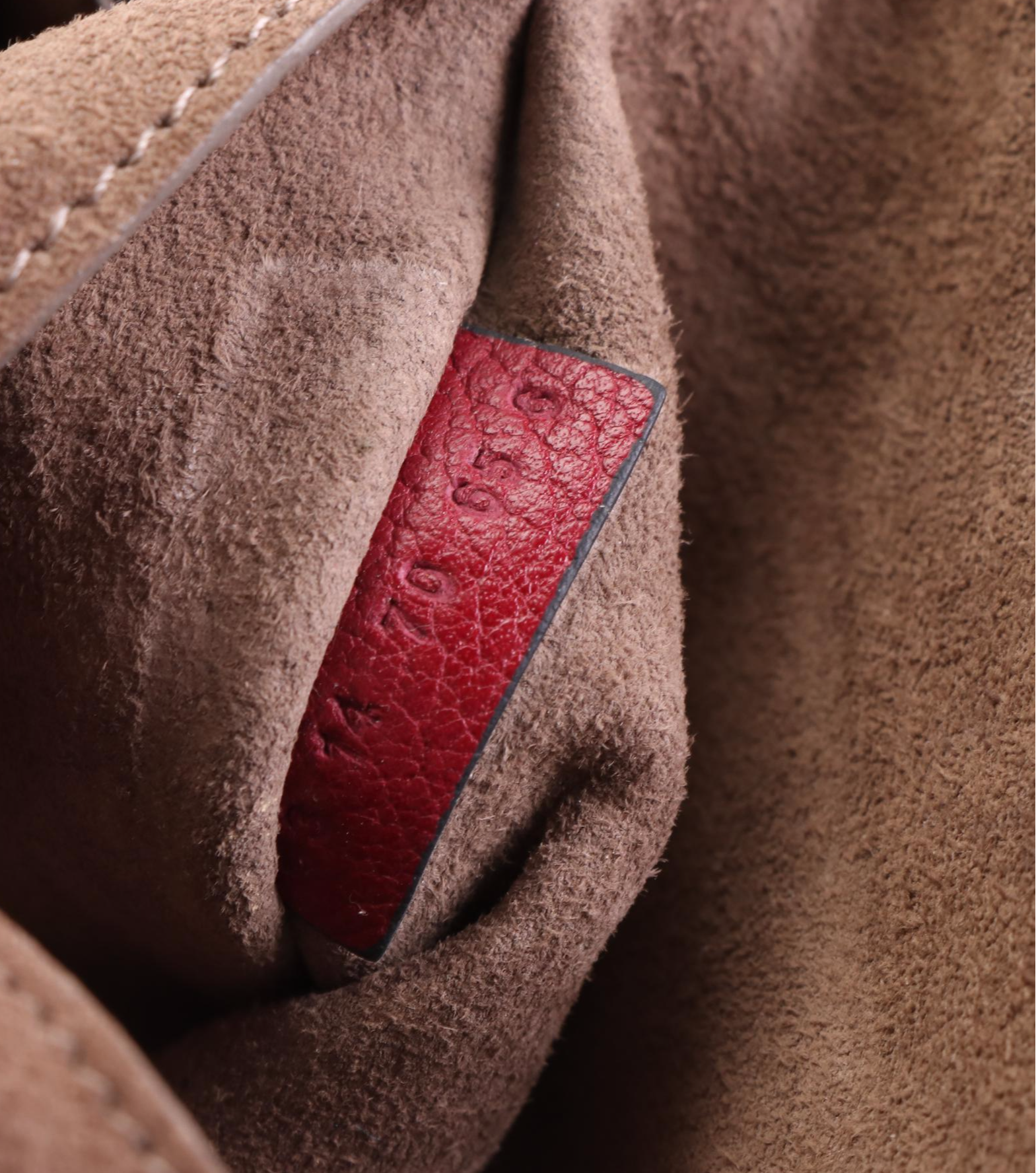 Chloé Drew Crossbody Bag in Bi-Color Grained Leather