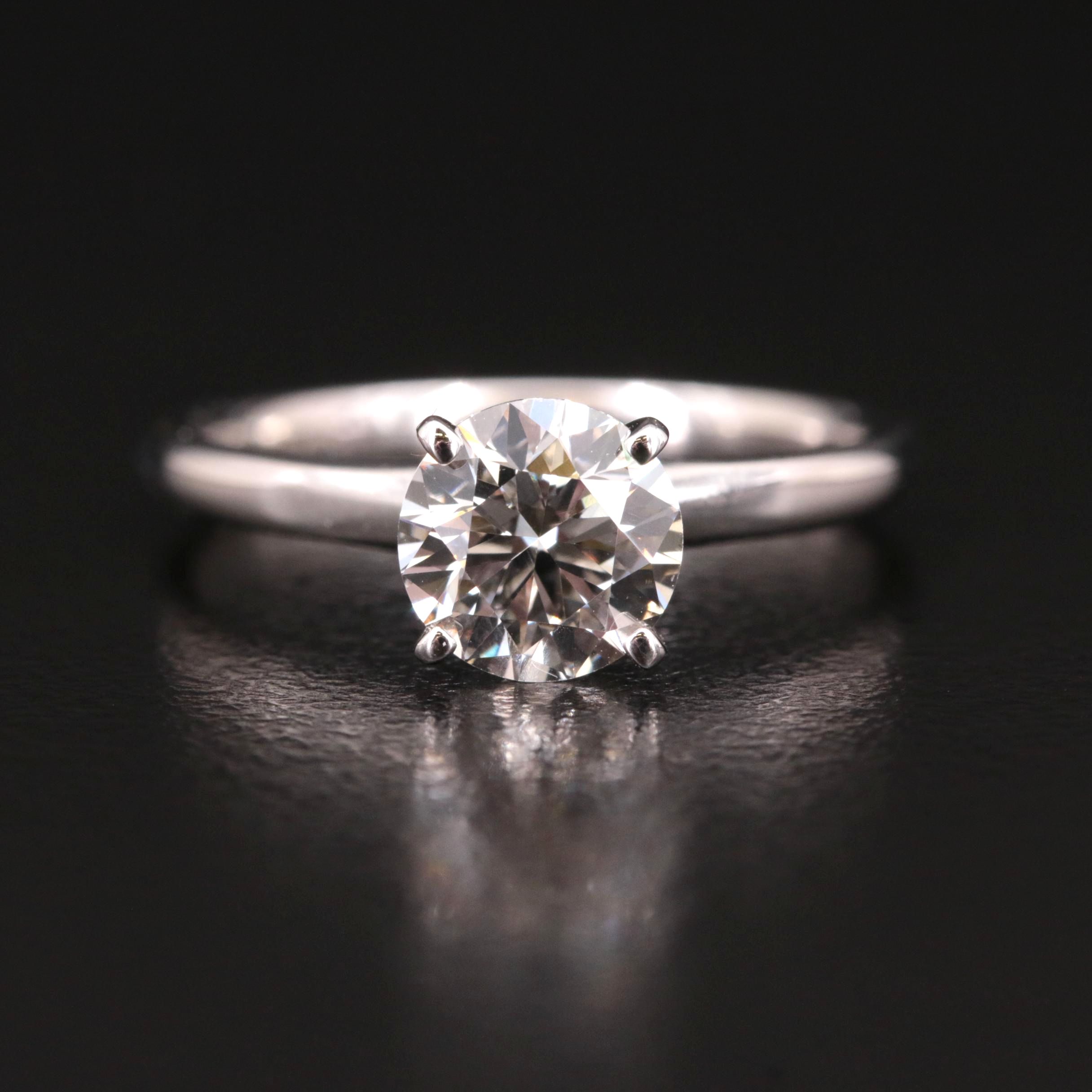 14K 1.20 CT Lab Grown Diamond Solitaire Ring