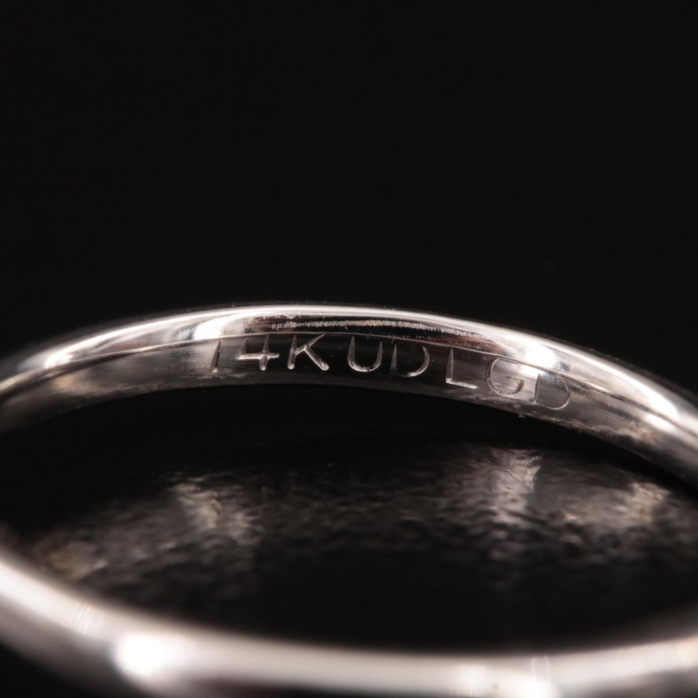 14K 0.93 CT Lab Grown Diamond Solitaire Ring