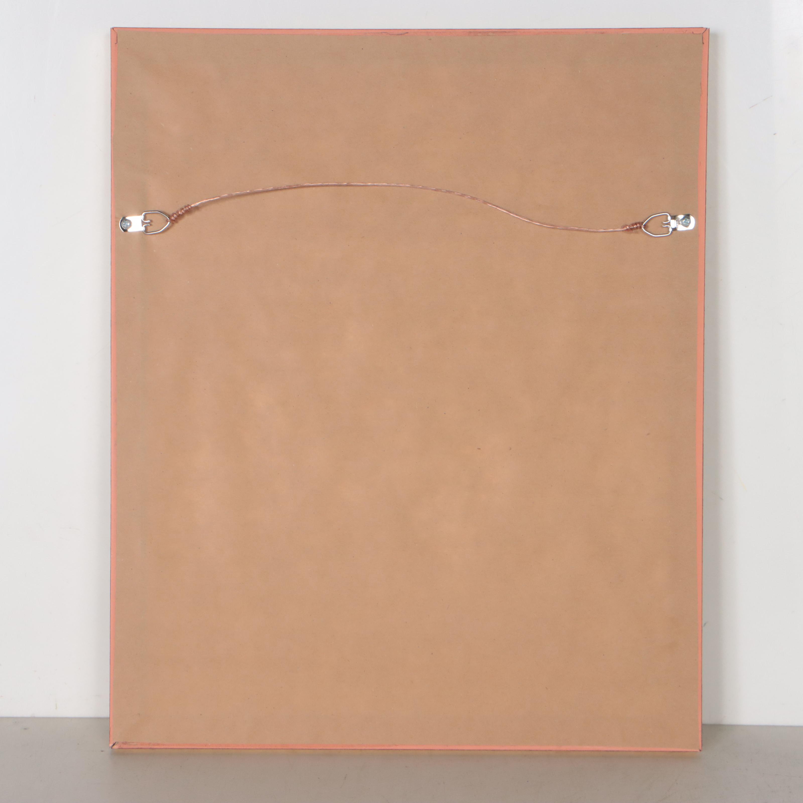 Rand, McNally & Co. Wax Engraving Map of Maine, Circa 1898