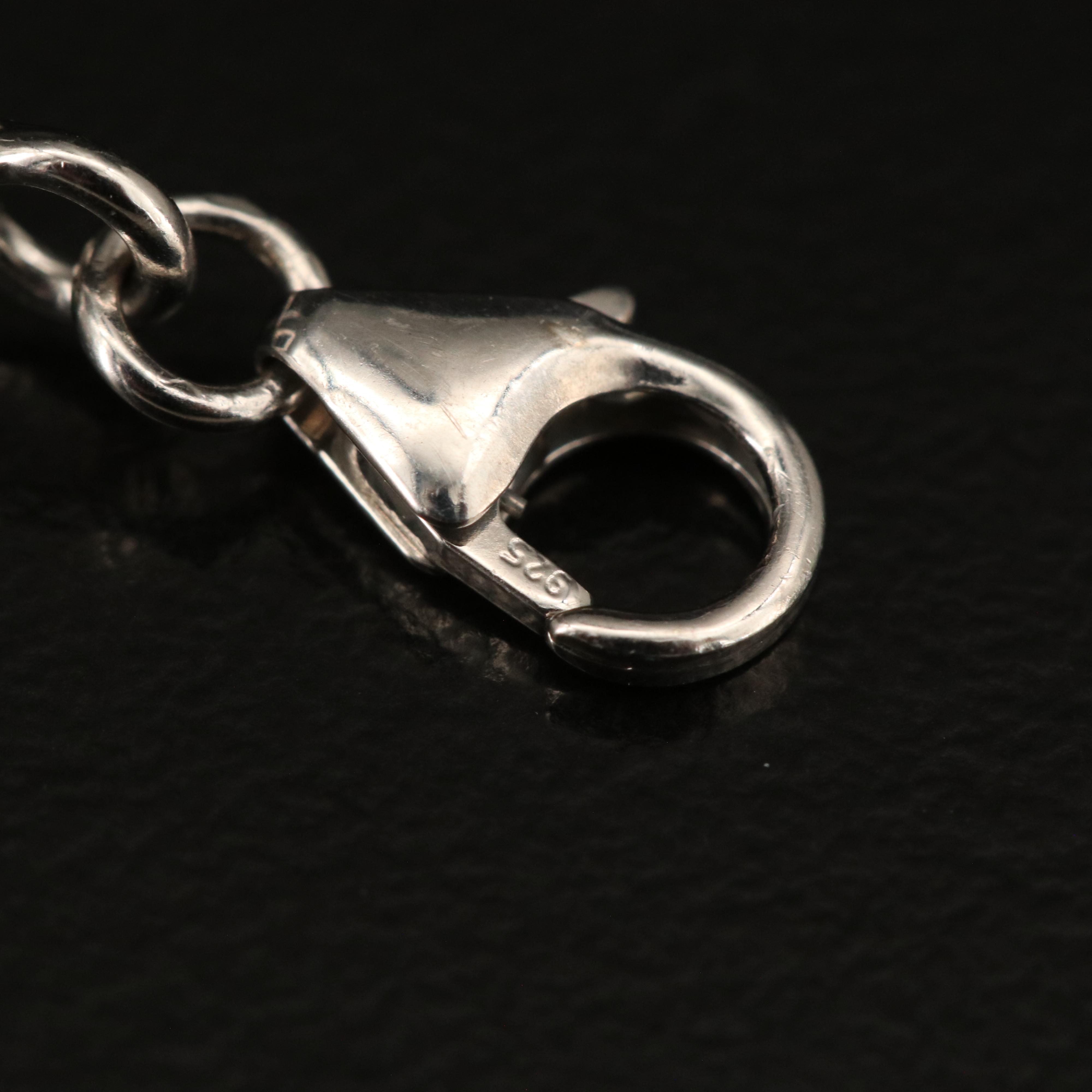 Sterling Emerald Bracelet