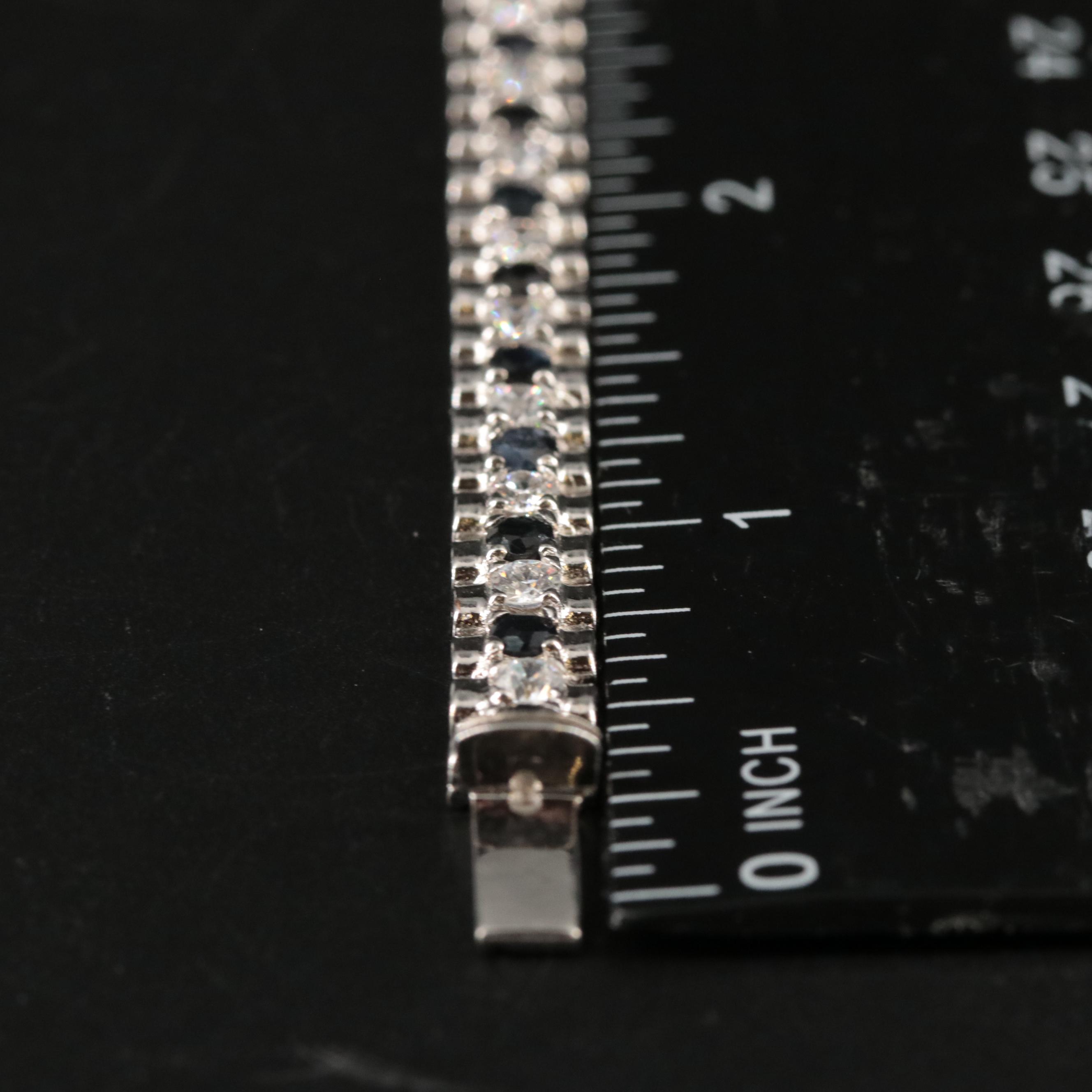 Sterling Cubic Zirconia Bracelet