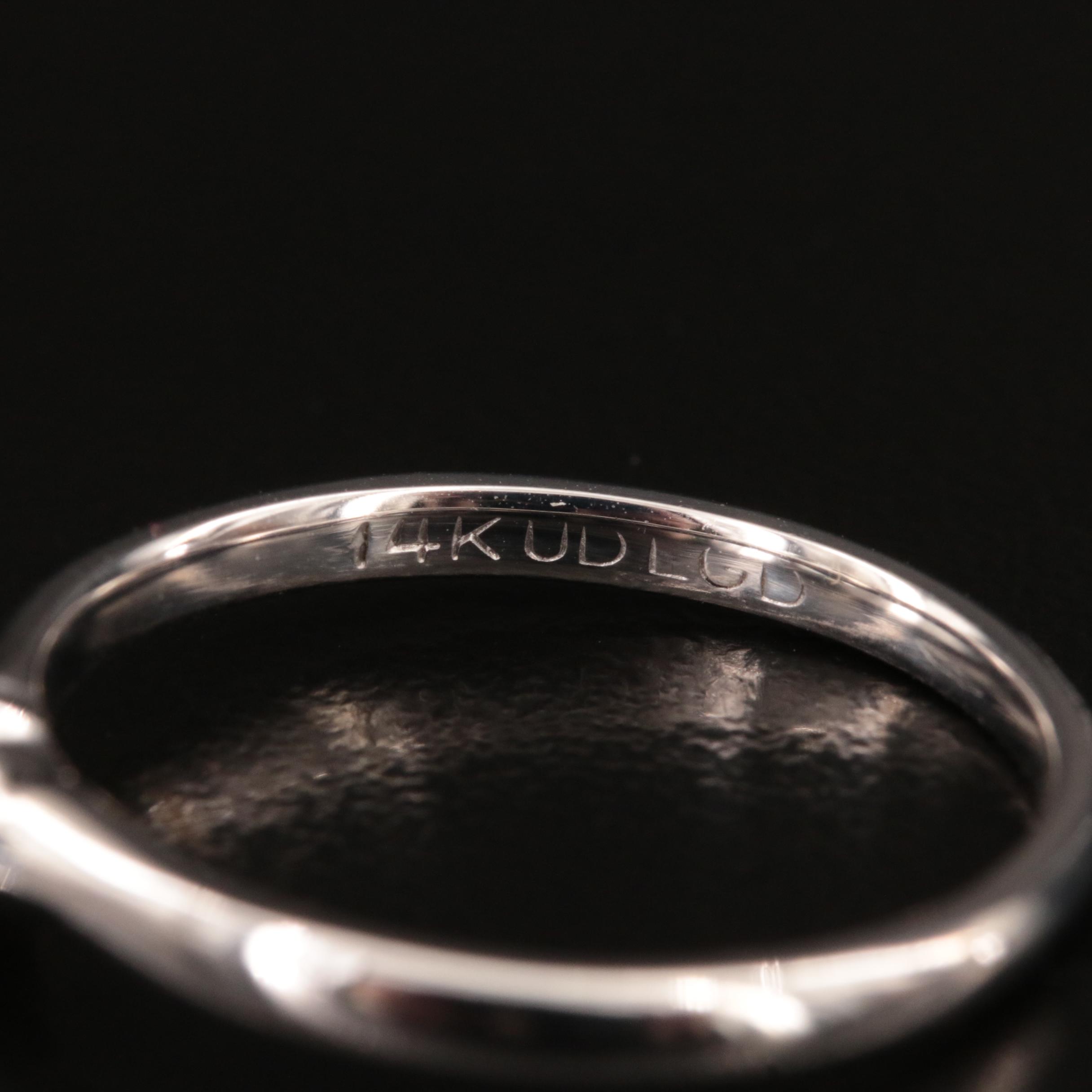 14K 1.06 CT Lab Grown Diamond Solitaire Ring