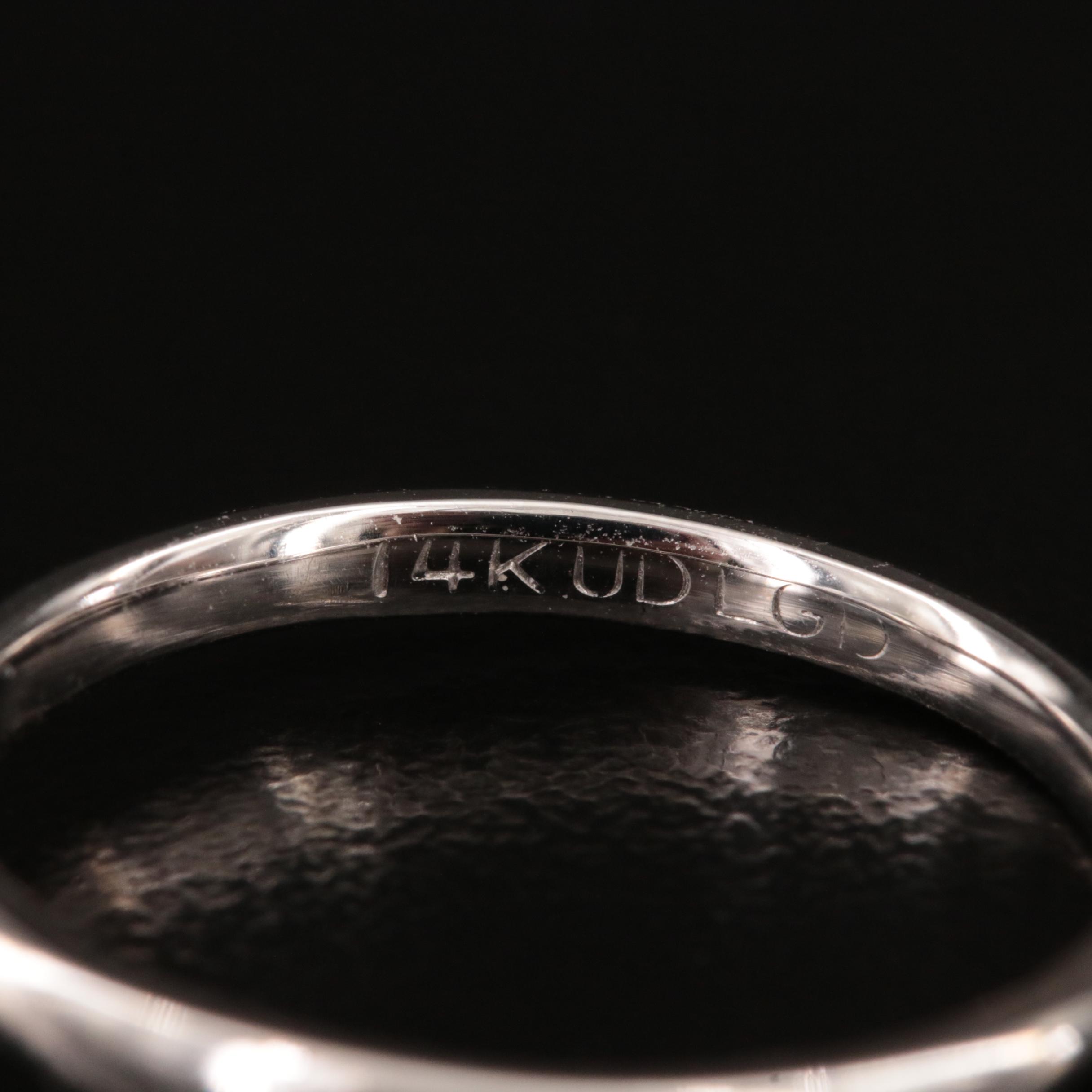 14K 0.98 CT Lab Grown Diamond Solitaire Ring