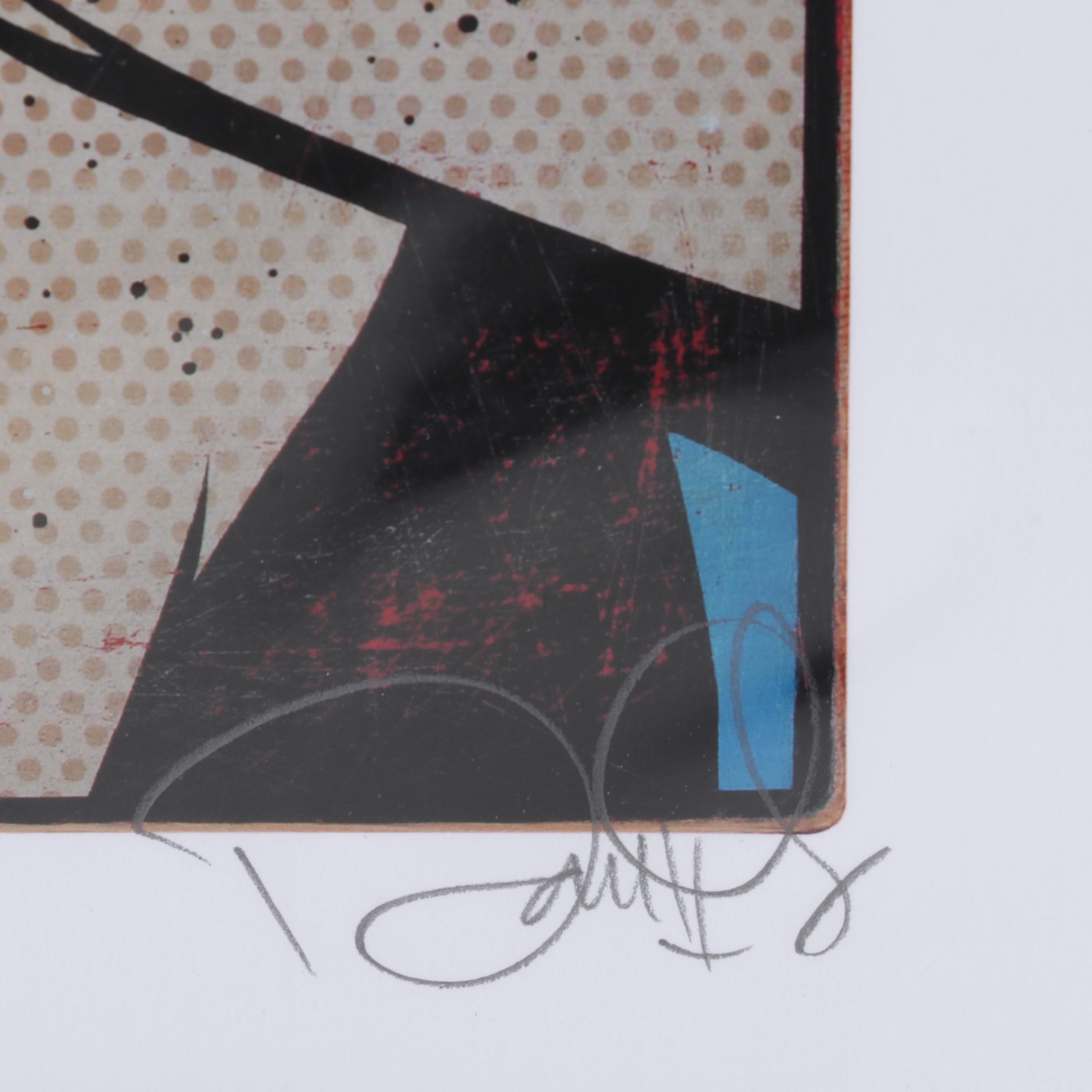 Denial Pop Art Giclée "Burn Your Wonder Bra!," 21st Century