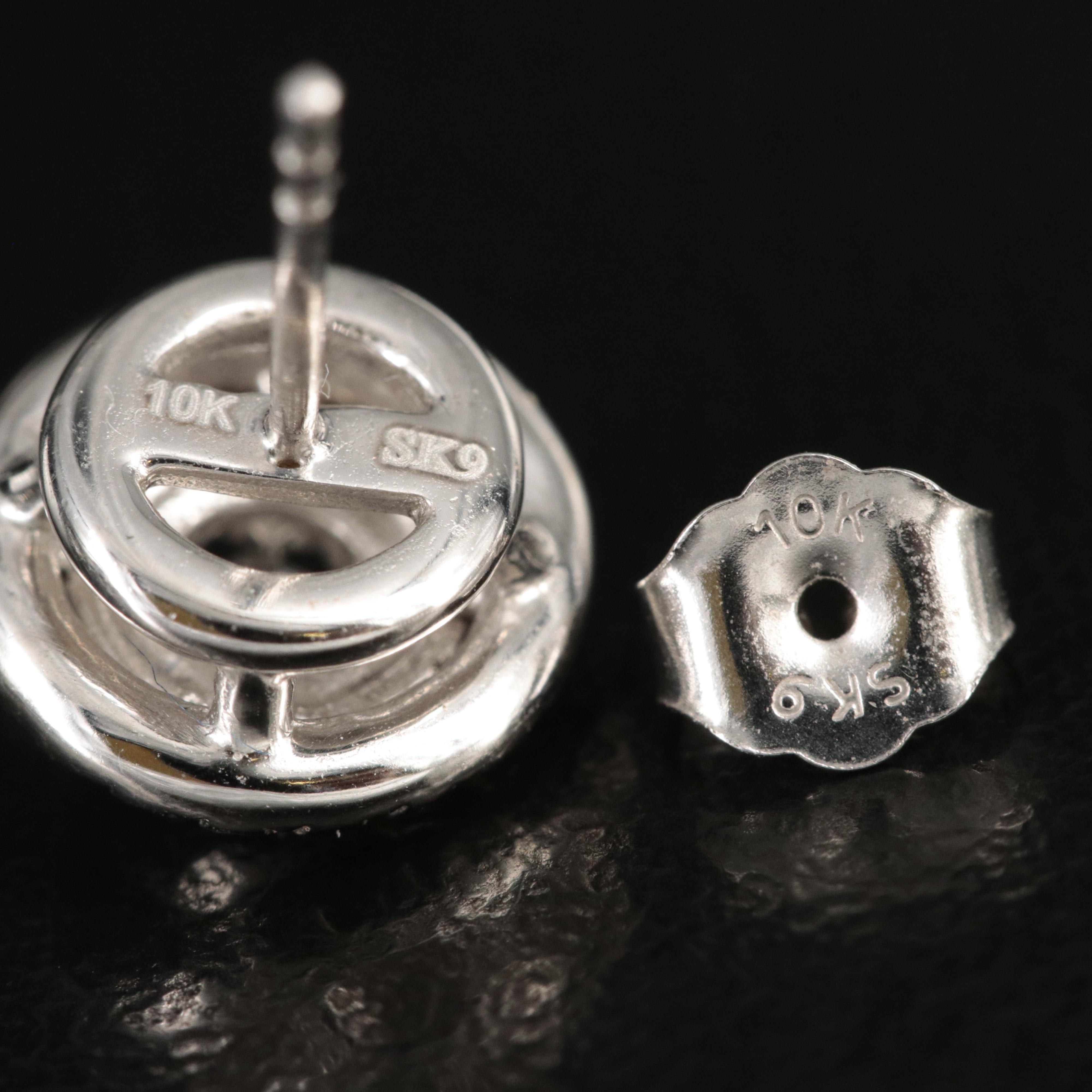 10K 0.52 CTW Diamond Stud Earrings