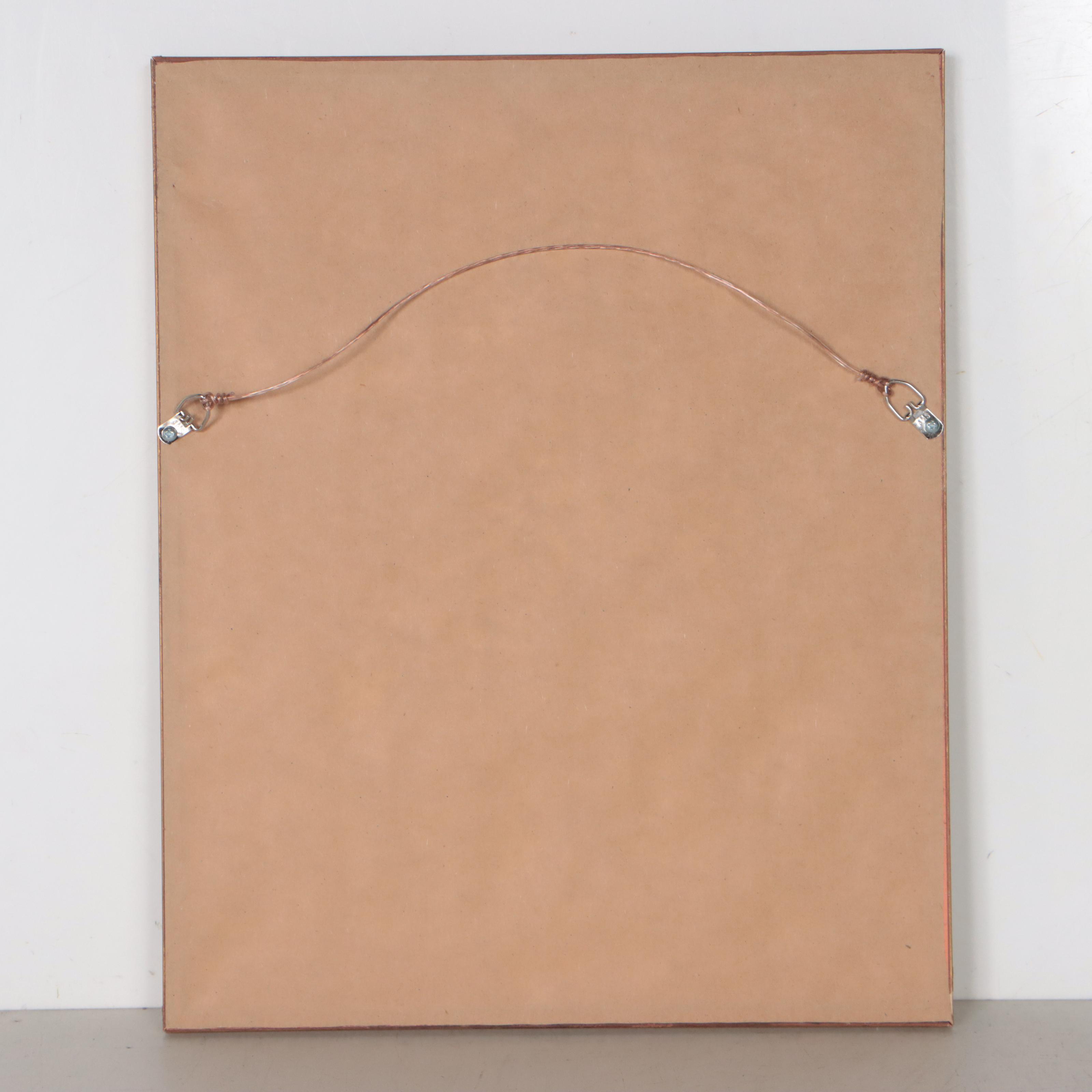 Rand, McNally & Co. Wax Engraving Map of Alabama, Circa 1898