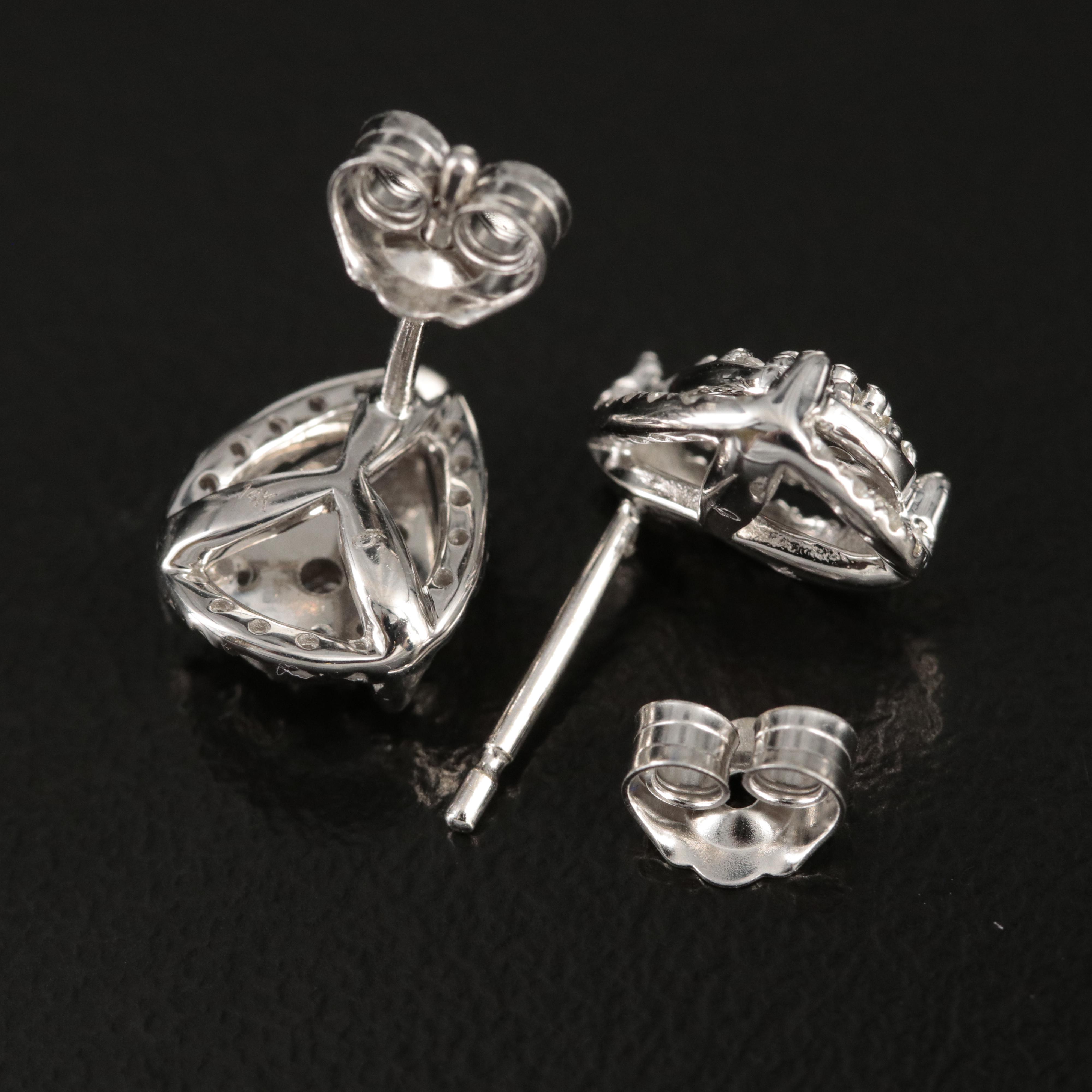 14K 0.68 CTW Diamond Stud Earrings