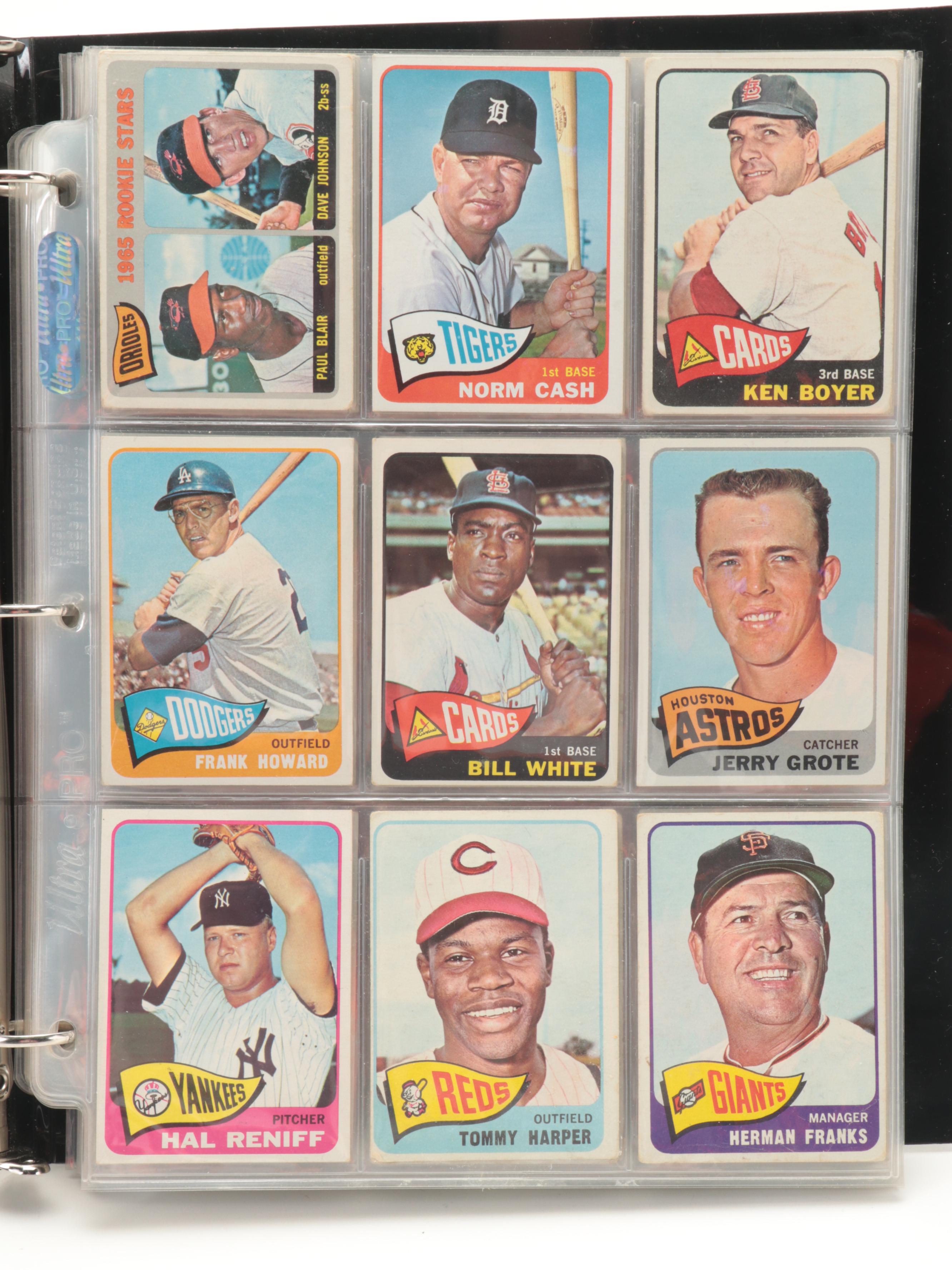 1965 Topps PSA Graded Nellie Fox, More Baseball Card Collection