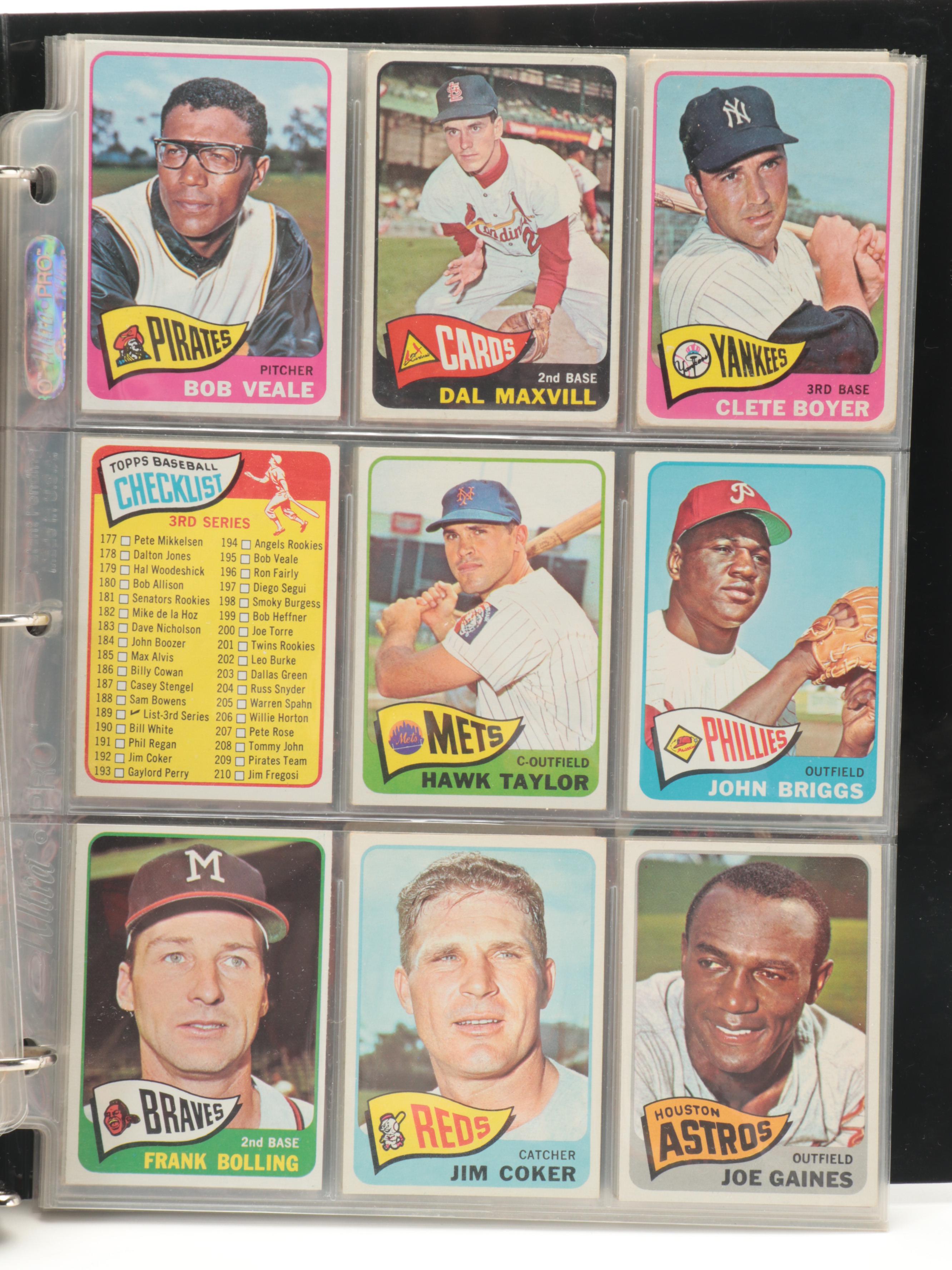 1965 Topps PSA Graded Nellie Fox, More Baseball Card Collection