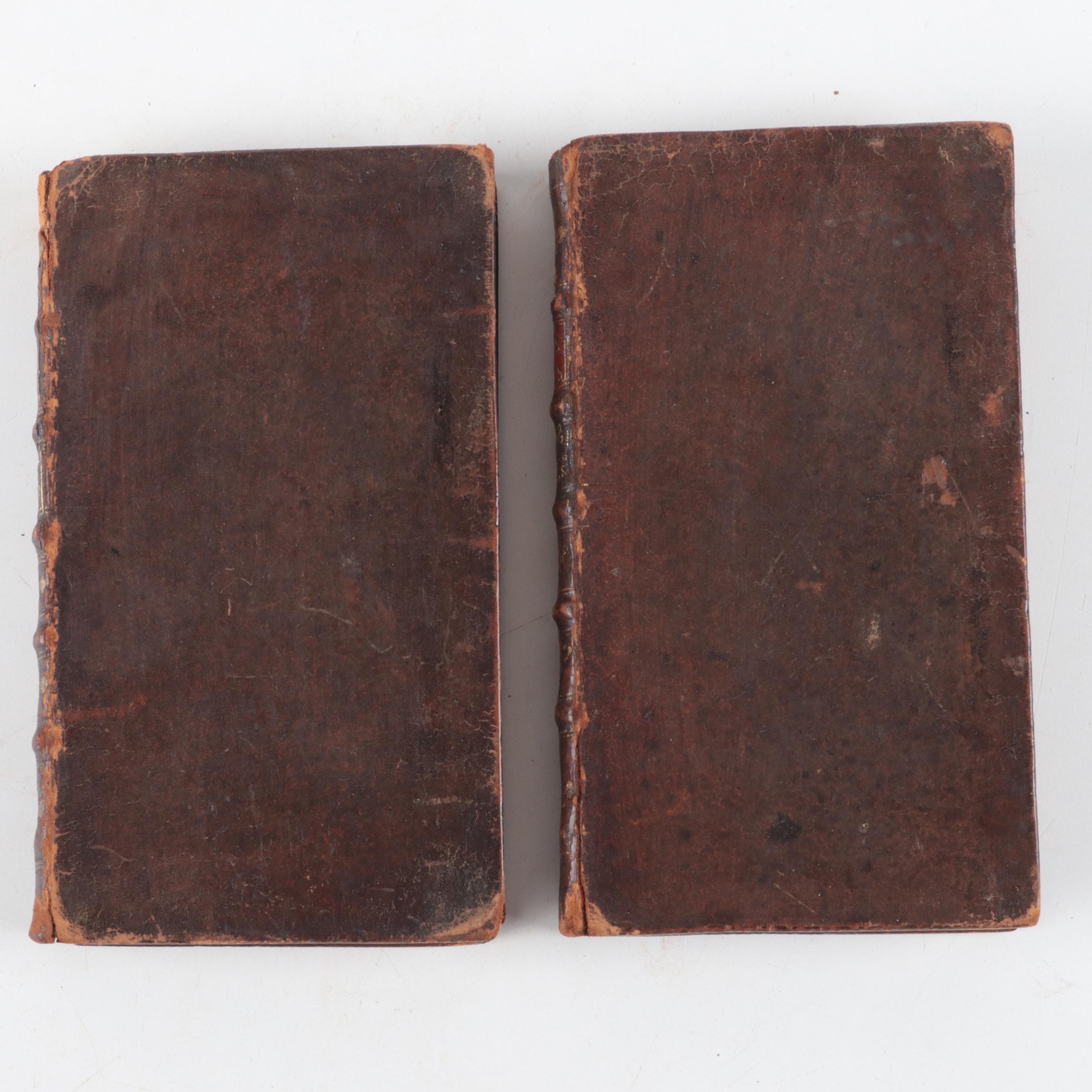 "Poems on Several Occasions" Two-Volume Set by John Gay, 1751