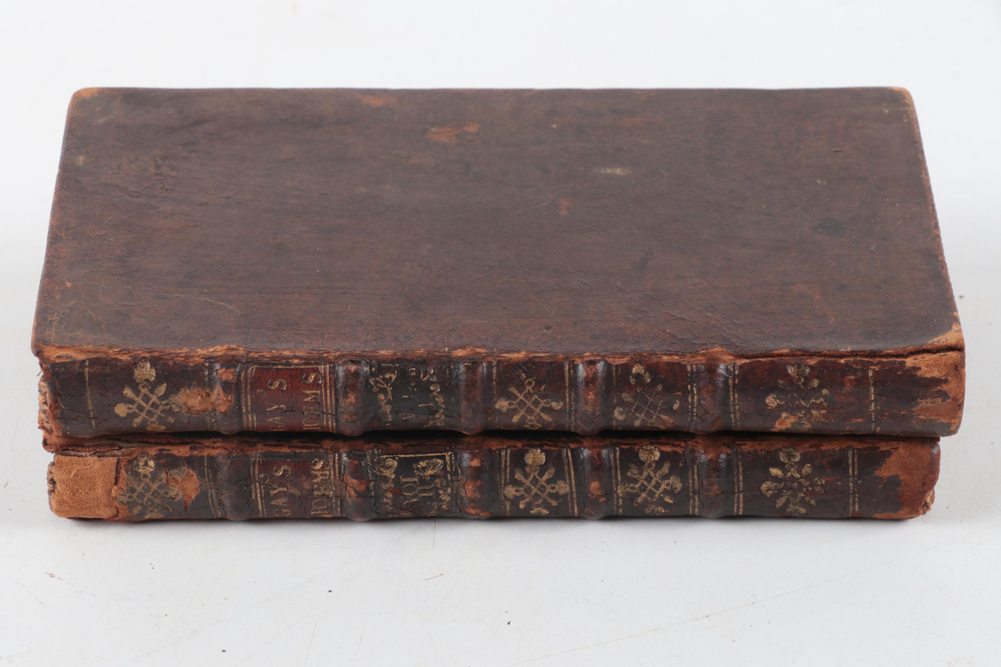 "Poems on Several Occasions" Two-Volume Set by John Gay, 1751