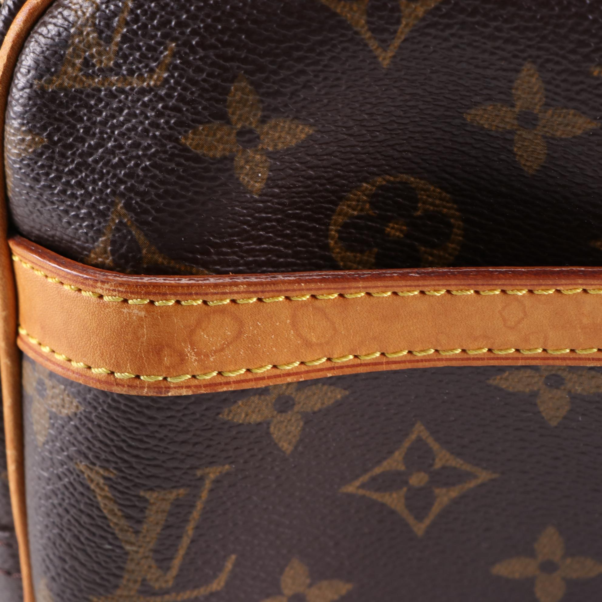 Louis Vuitton Reporter PM Bag in Monogram Canvas and Vachetta Leather
