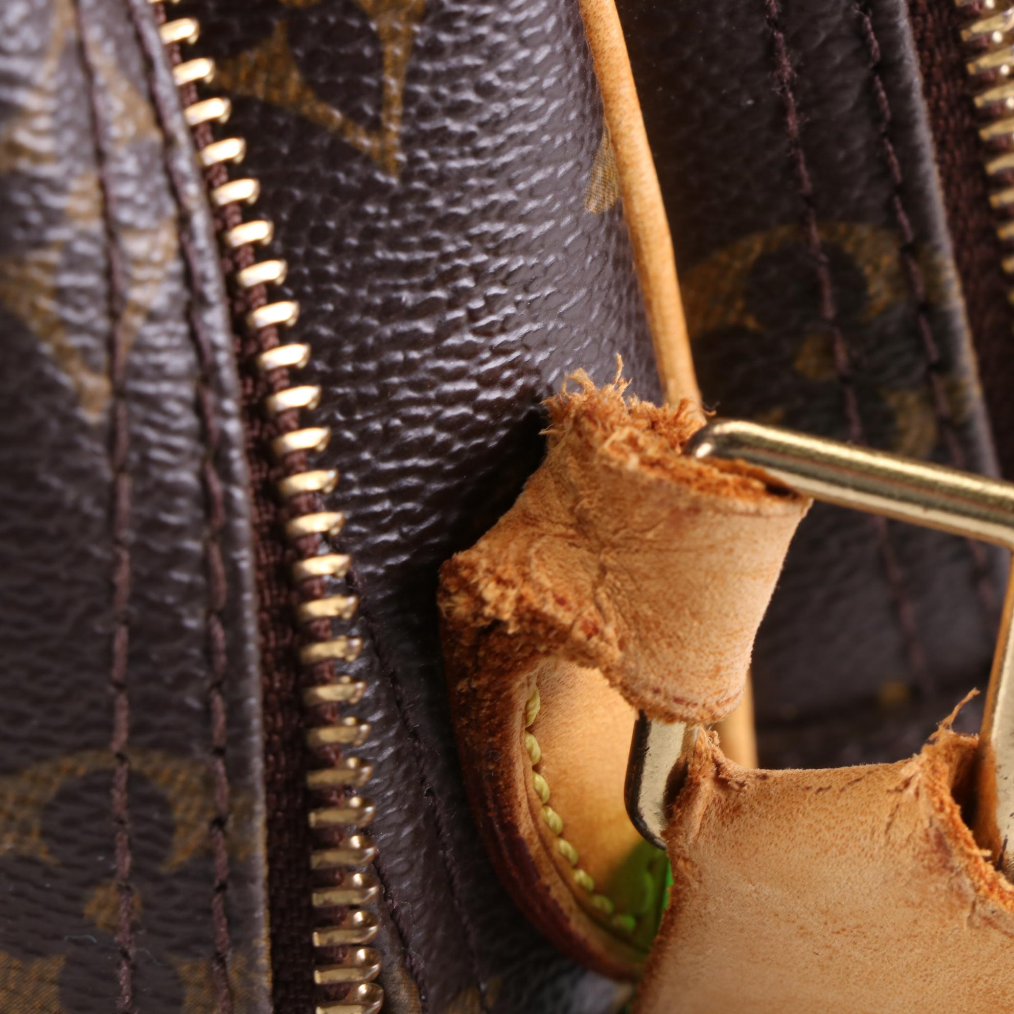 Louis Vuitton Reporter PM Bag in Monogram Canvas and Vachetta Leather
