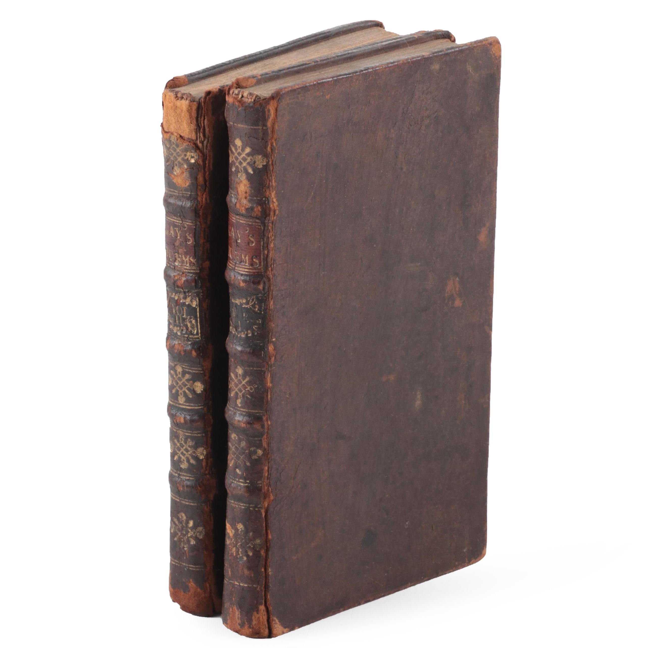 "Poems on Several Occasions" Two-Volume Set by John Gay, 1751