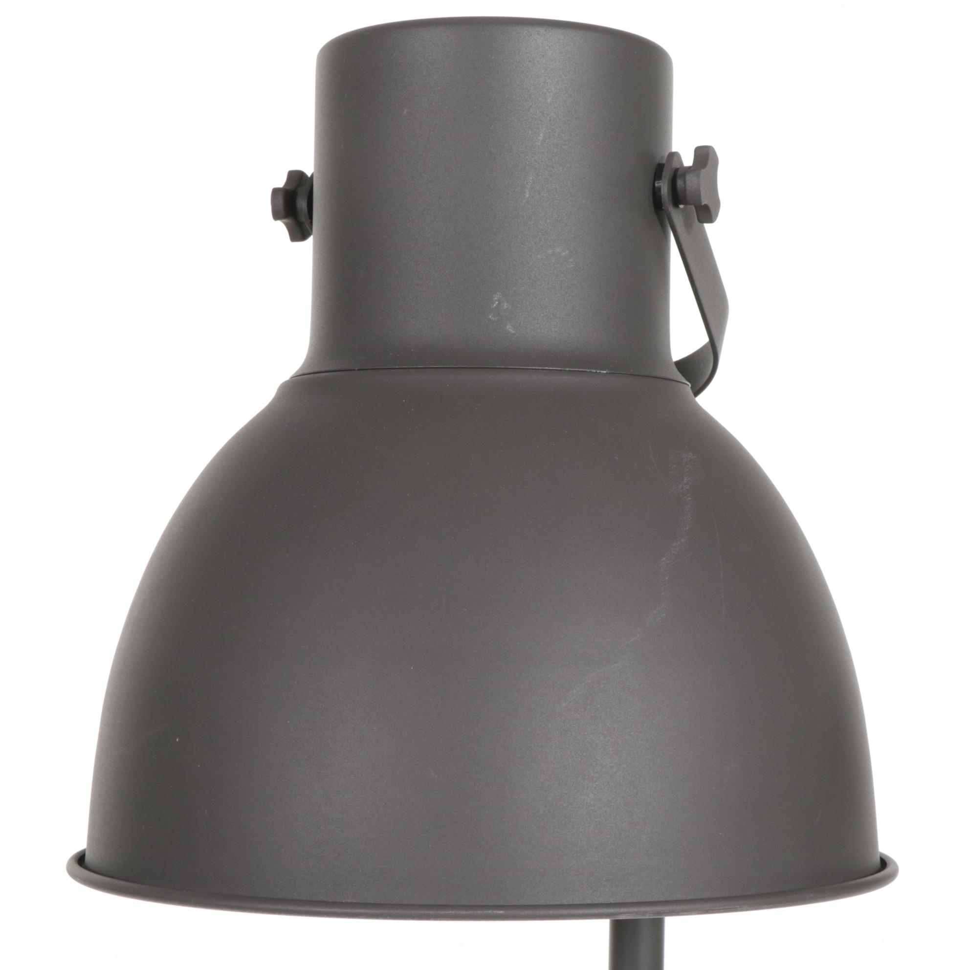 Pair of Contemporary IKEA Hektar Floor Lamps