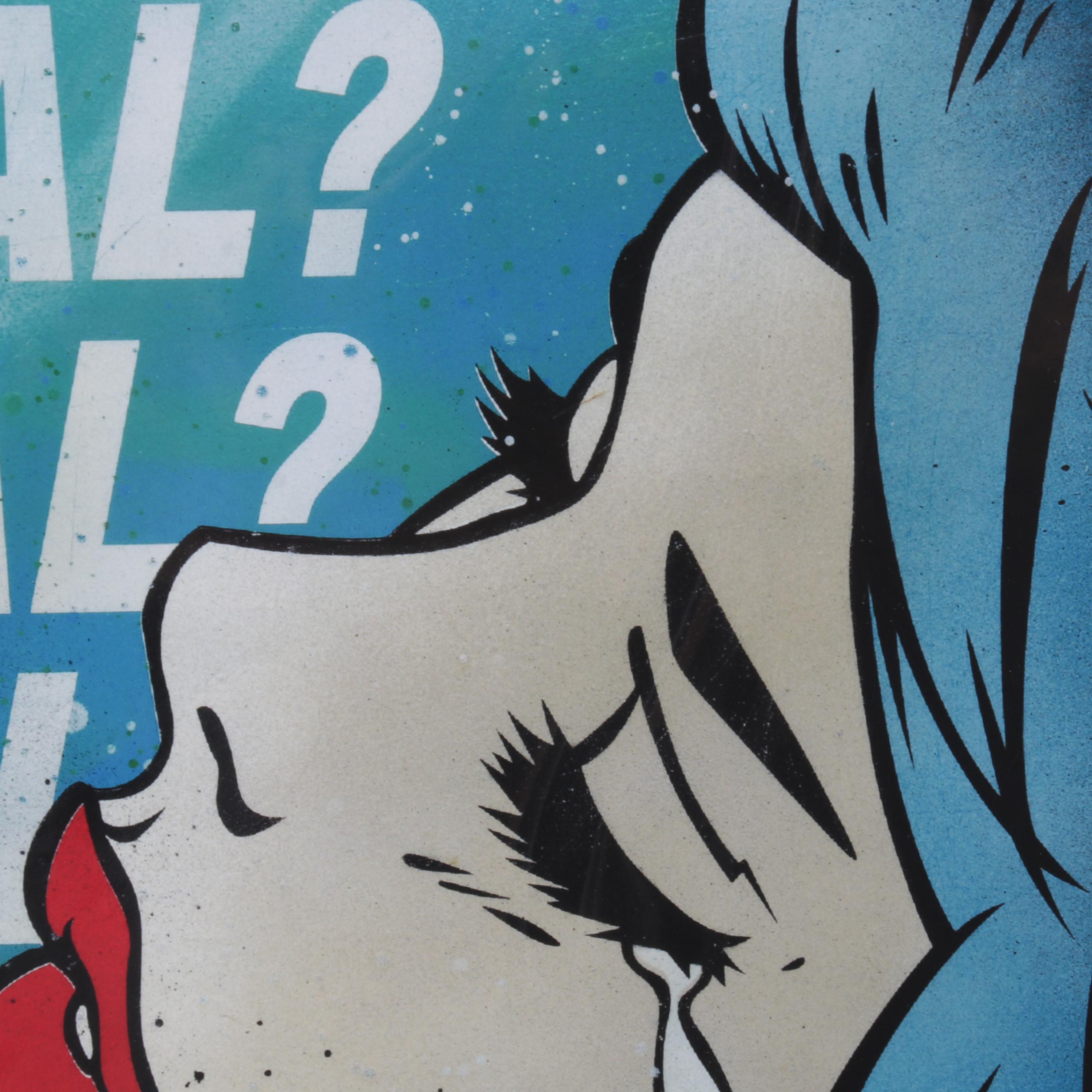 Denial Pop Art Giclée "Denial Denial Denial," 21st Century