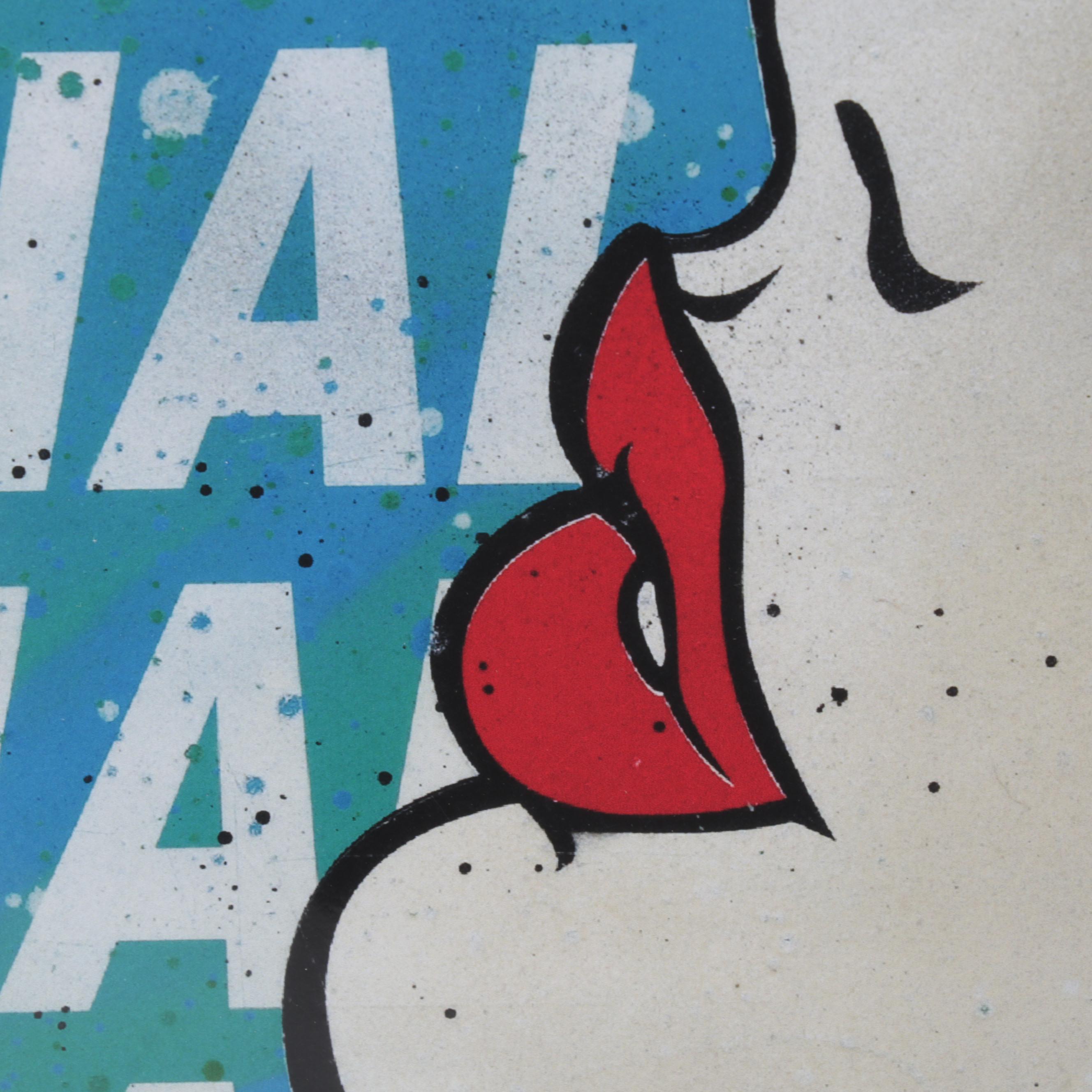 Denial Pop Art Giclée "Denial Denial Denial," 21st Century