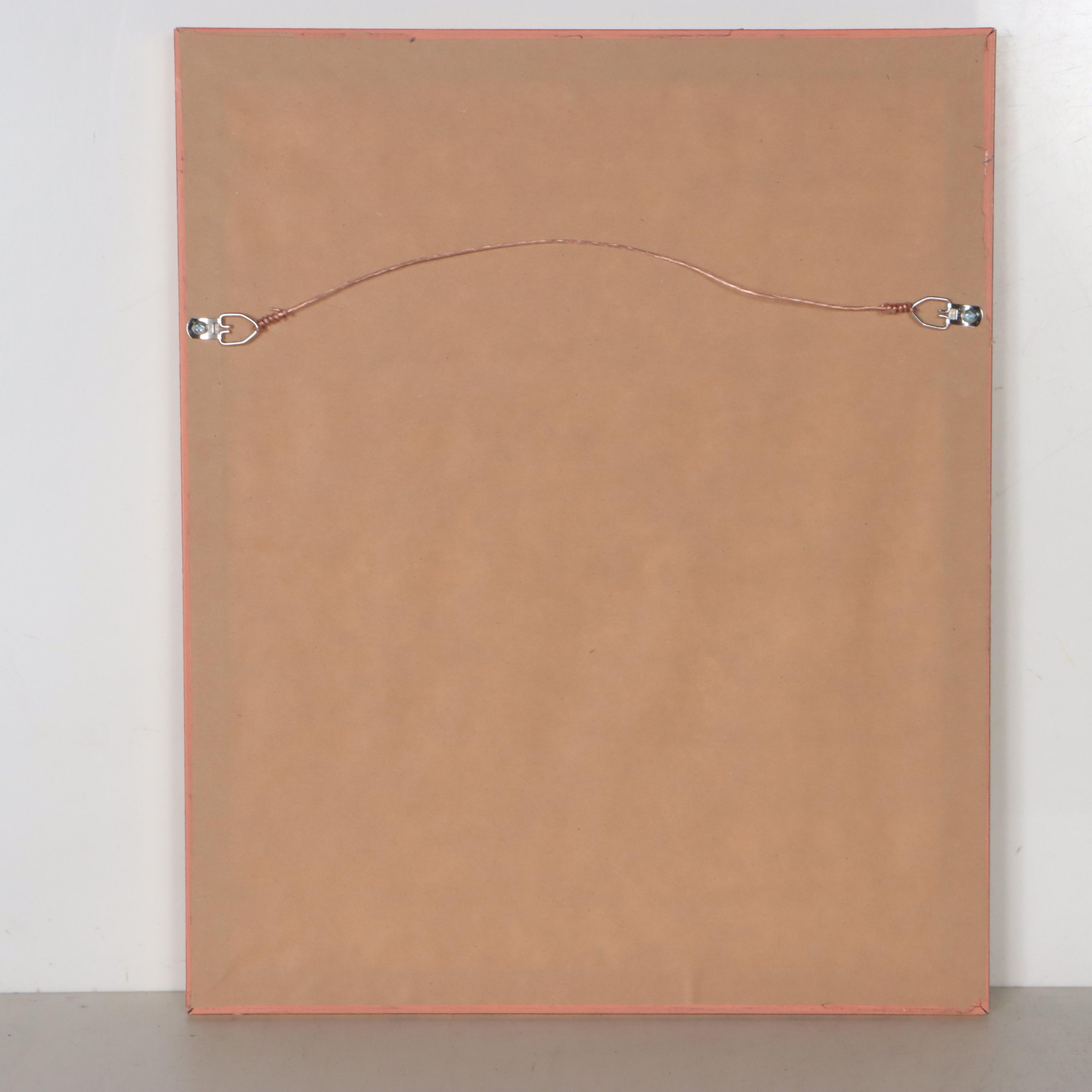 Rand, McNally & Co. Wax Engraving Map of Florida, Circa 1898