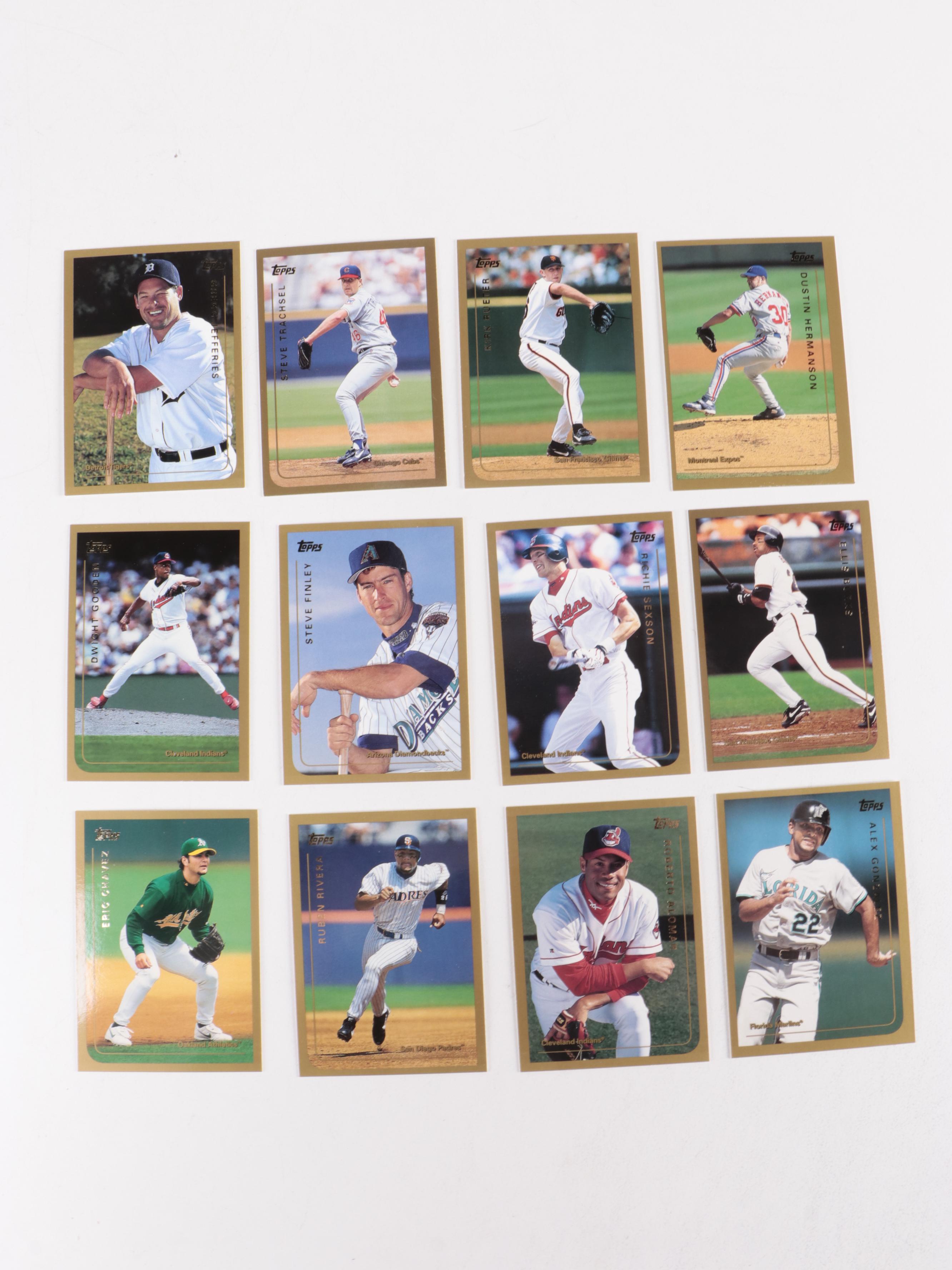 Topps Baseball Card Sealed, Unsealed Sets With Jeter, Aaron, Ryan, More, 1990s