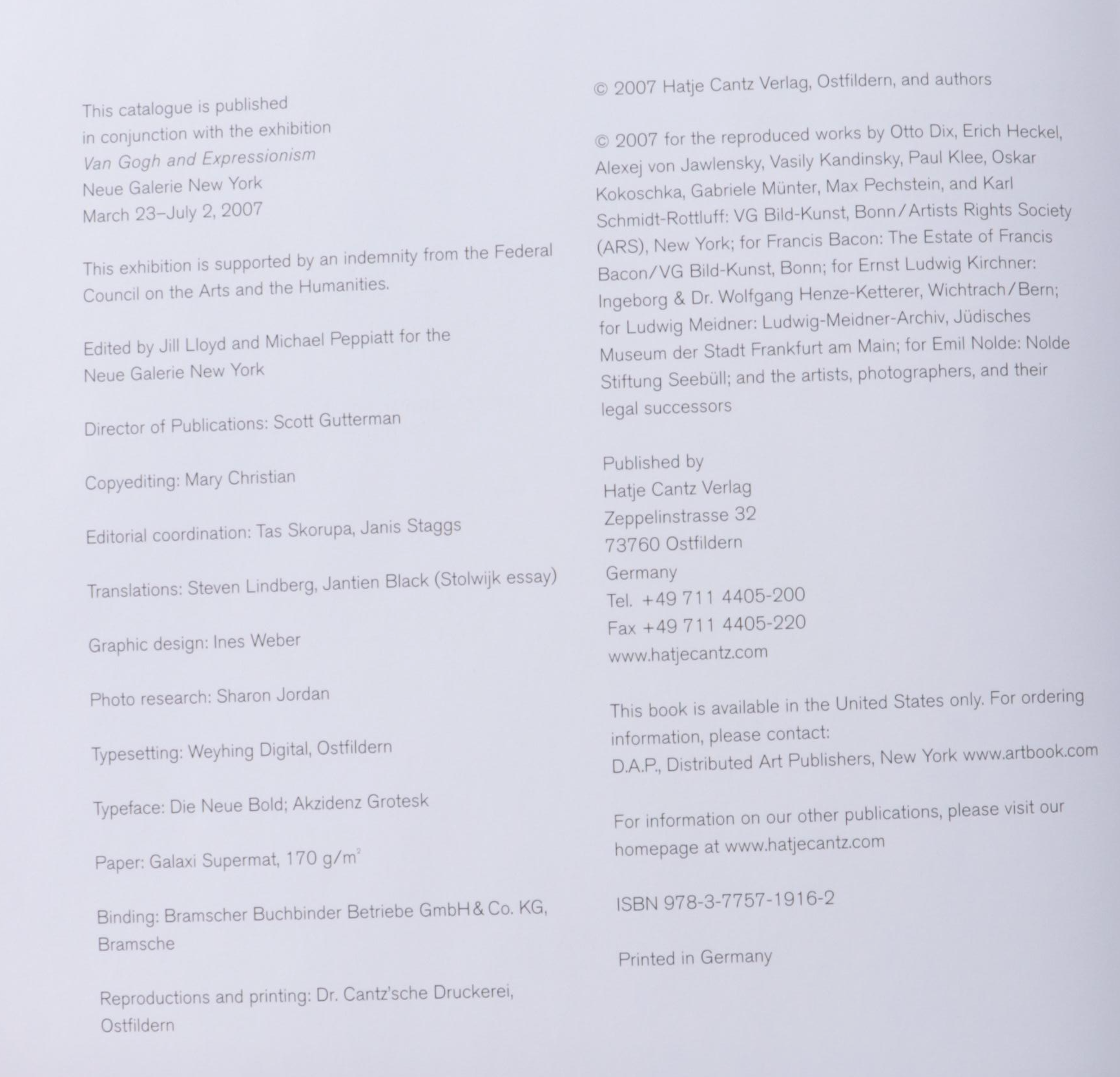 "Van Gogh and Expressionism" by Jill Lloyd and More