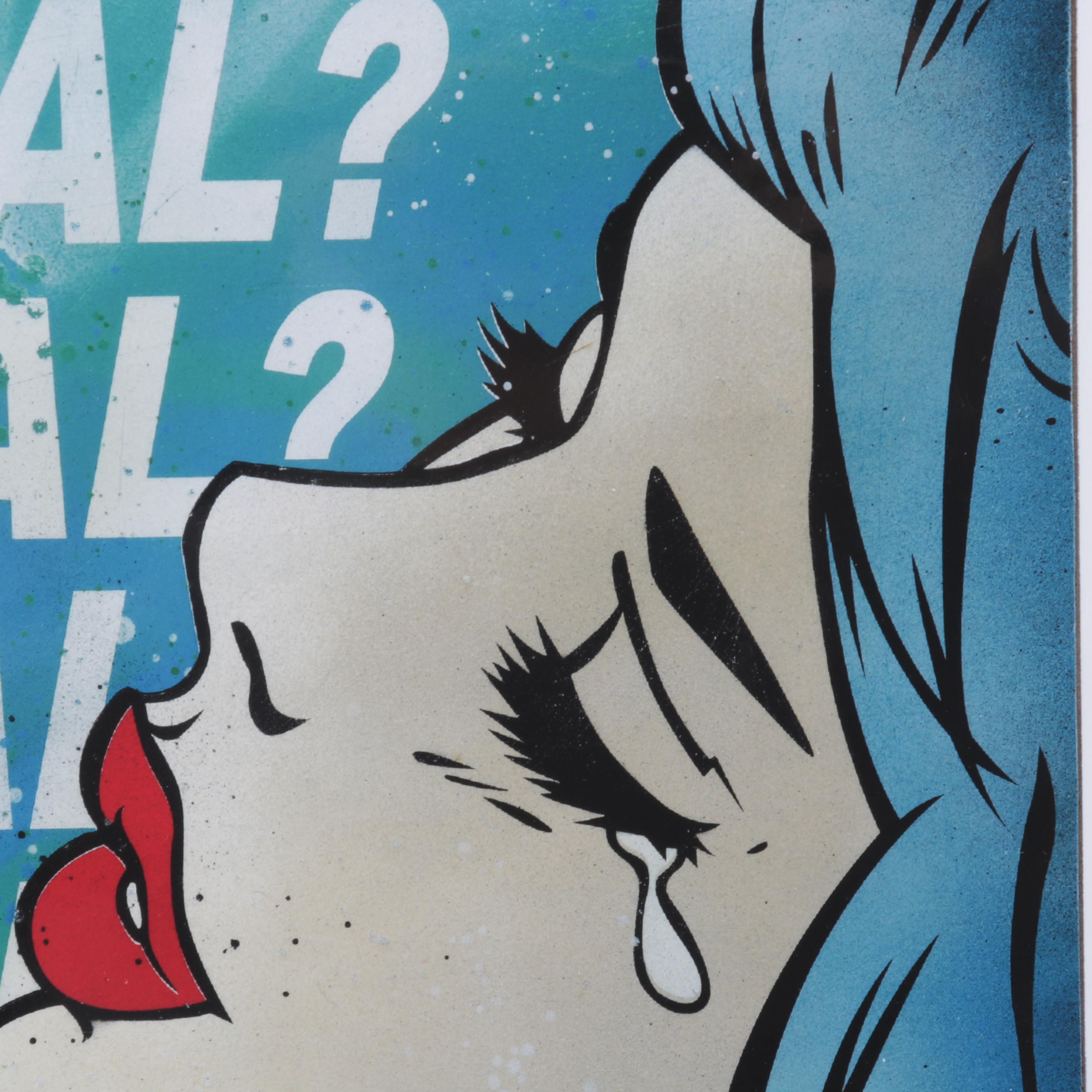 Denial Pop Art Giclée "Denial Denial Denial," 21st Century