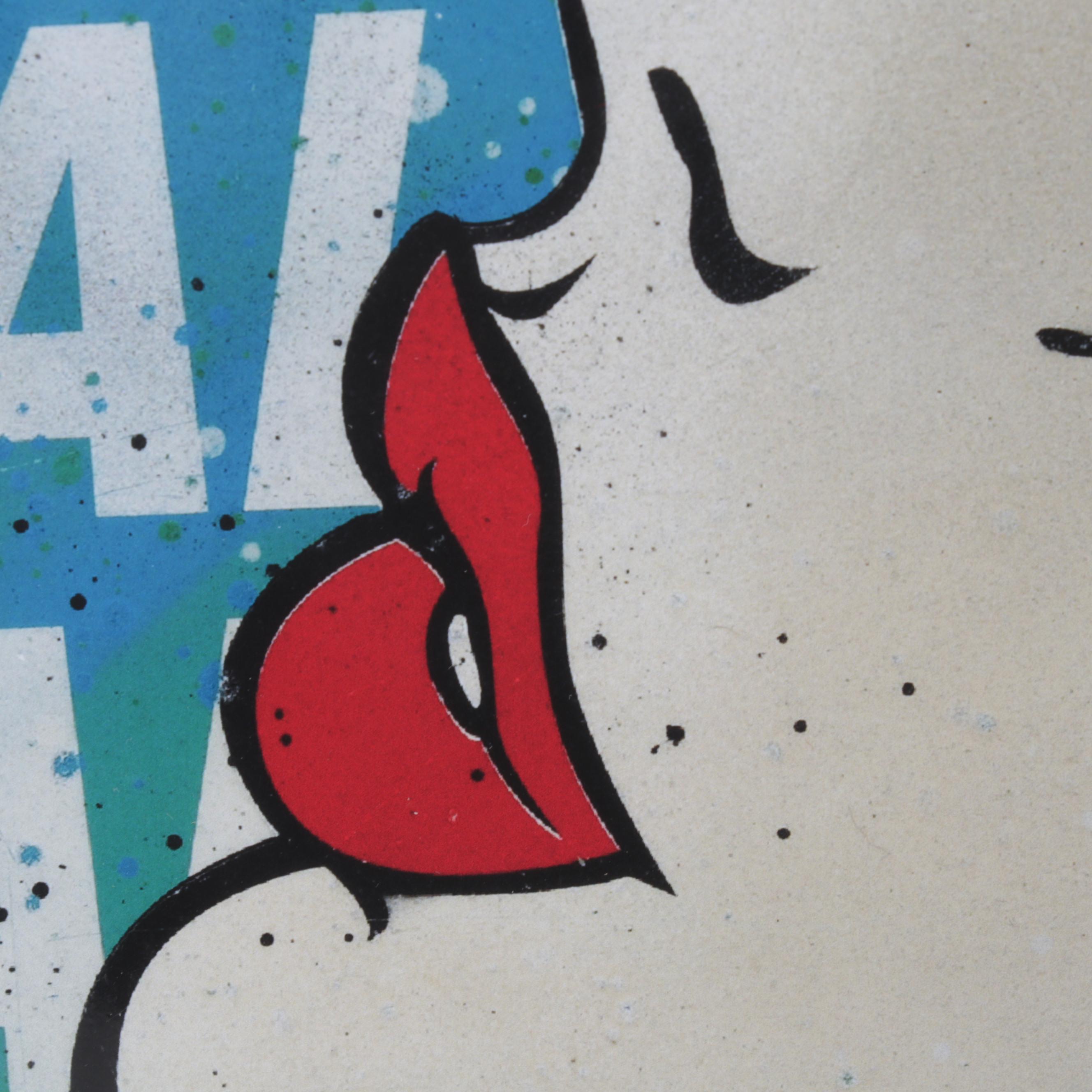 Denial Pop Art Giclée "Denial Denial Denial," 21st Century