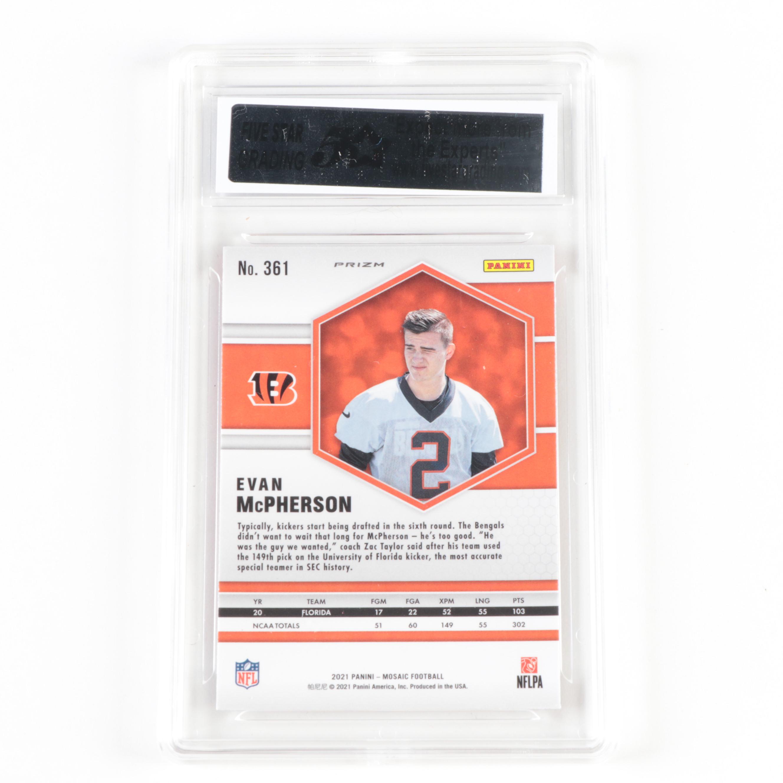 Panini Mosaic, Chronicles Slabbed Football Rookie Cards With Burrow, Chase, More