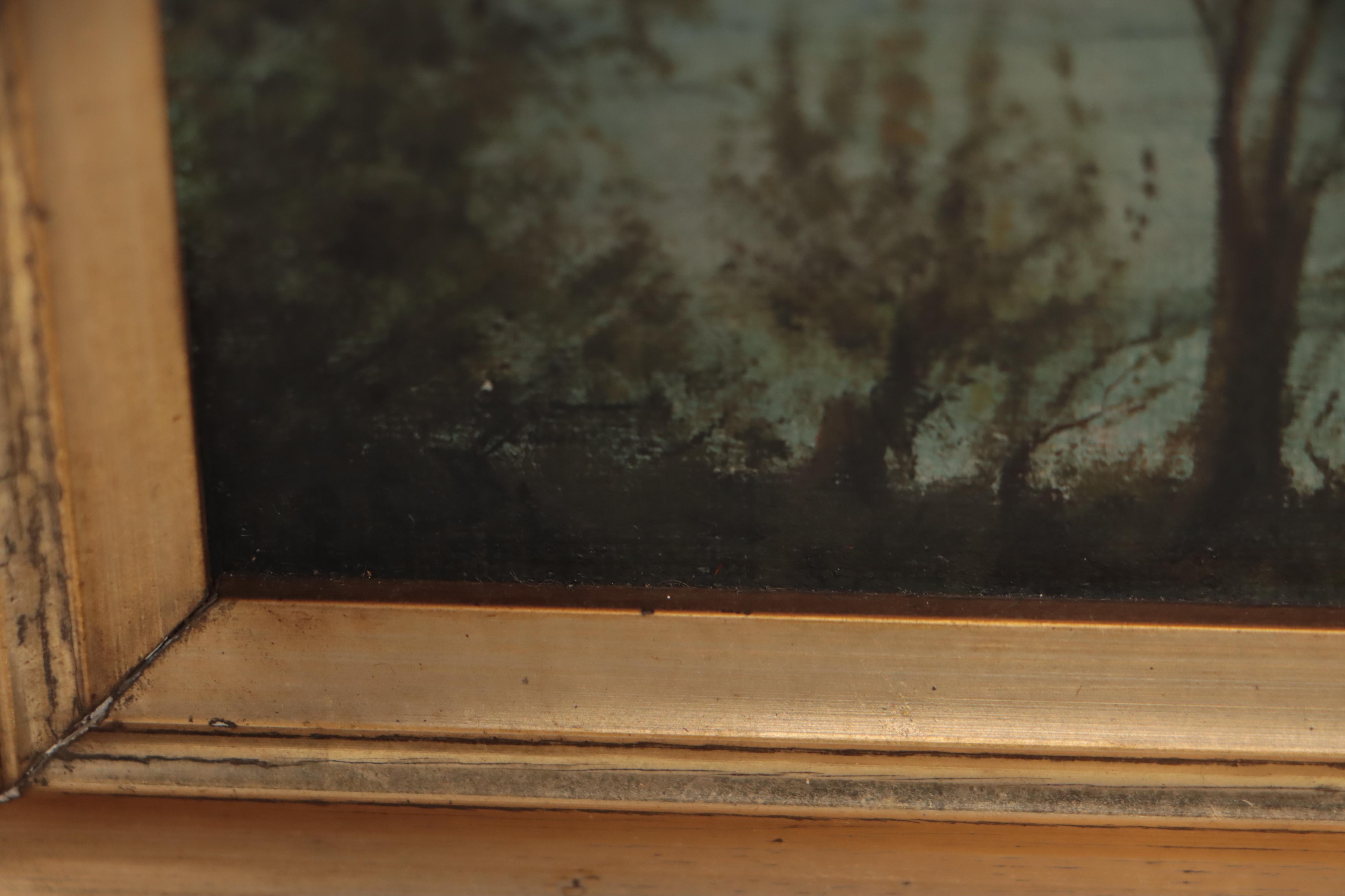 Hudson River School Oil Painting of Otsego Lake, Late 19th Century