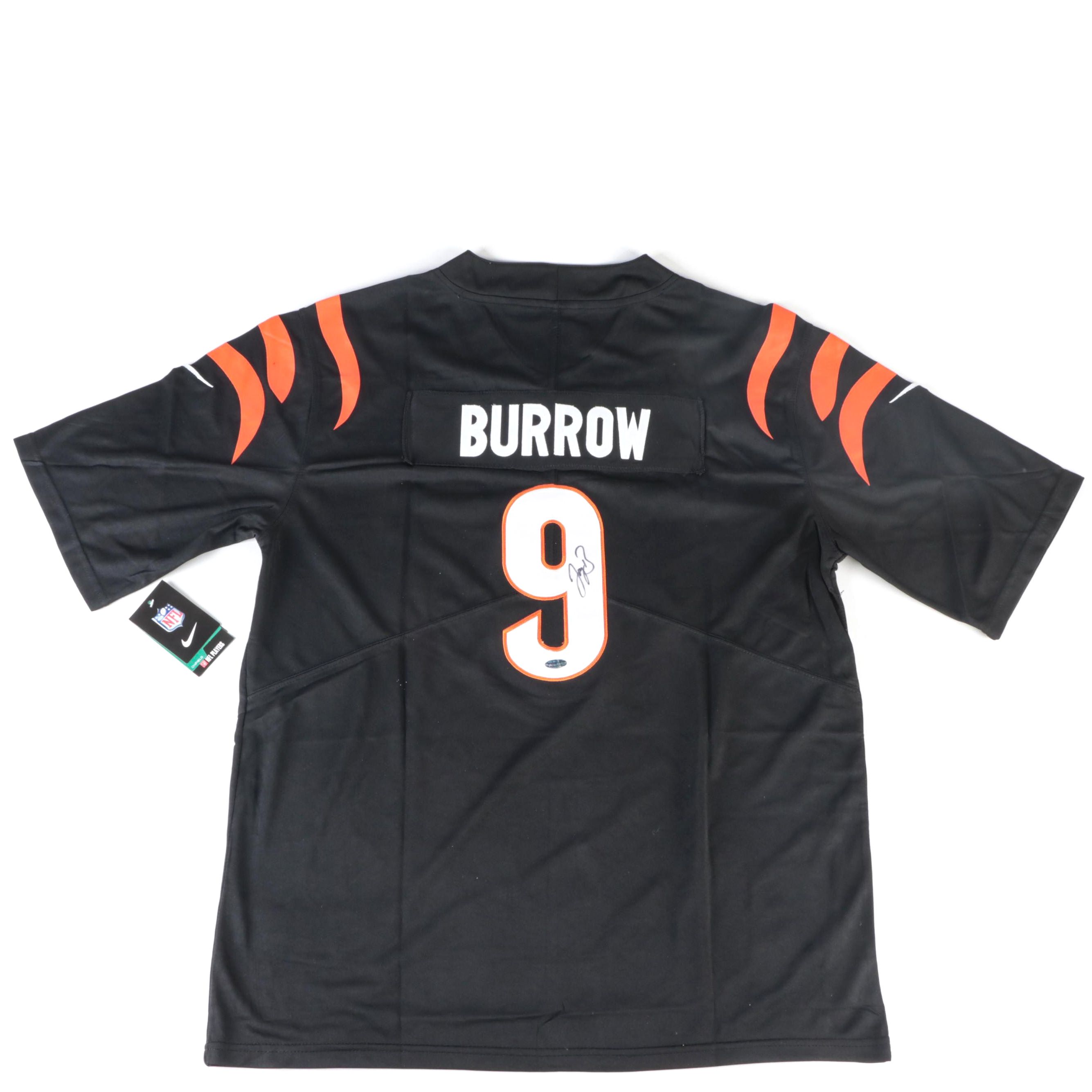 Cincinnati Bengals Joe Burrow Signed Football Jersey