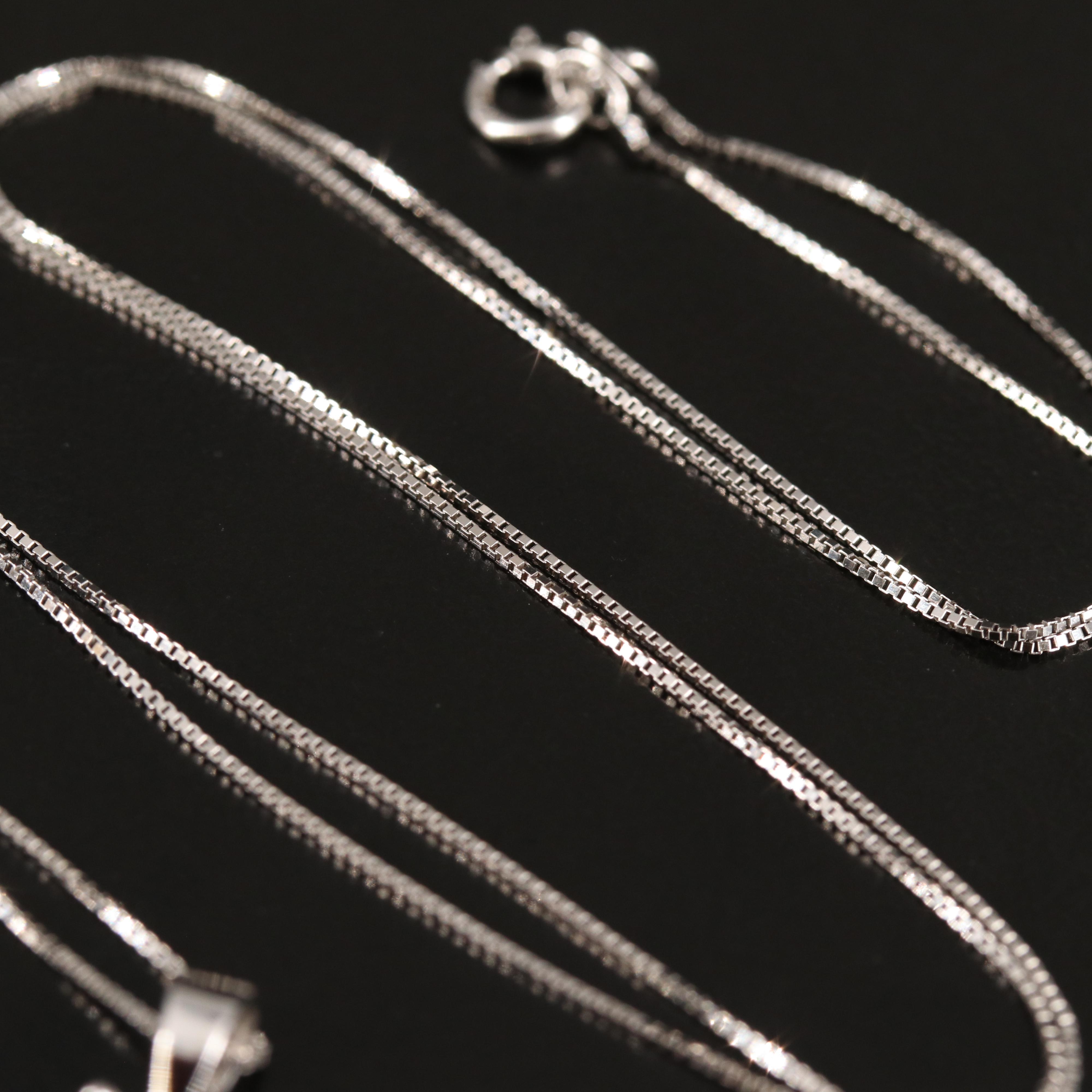 14K 0.53 CT Lab Grown Diamond Solitaire Pendant Necklace