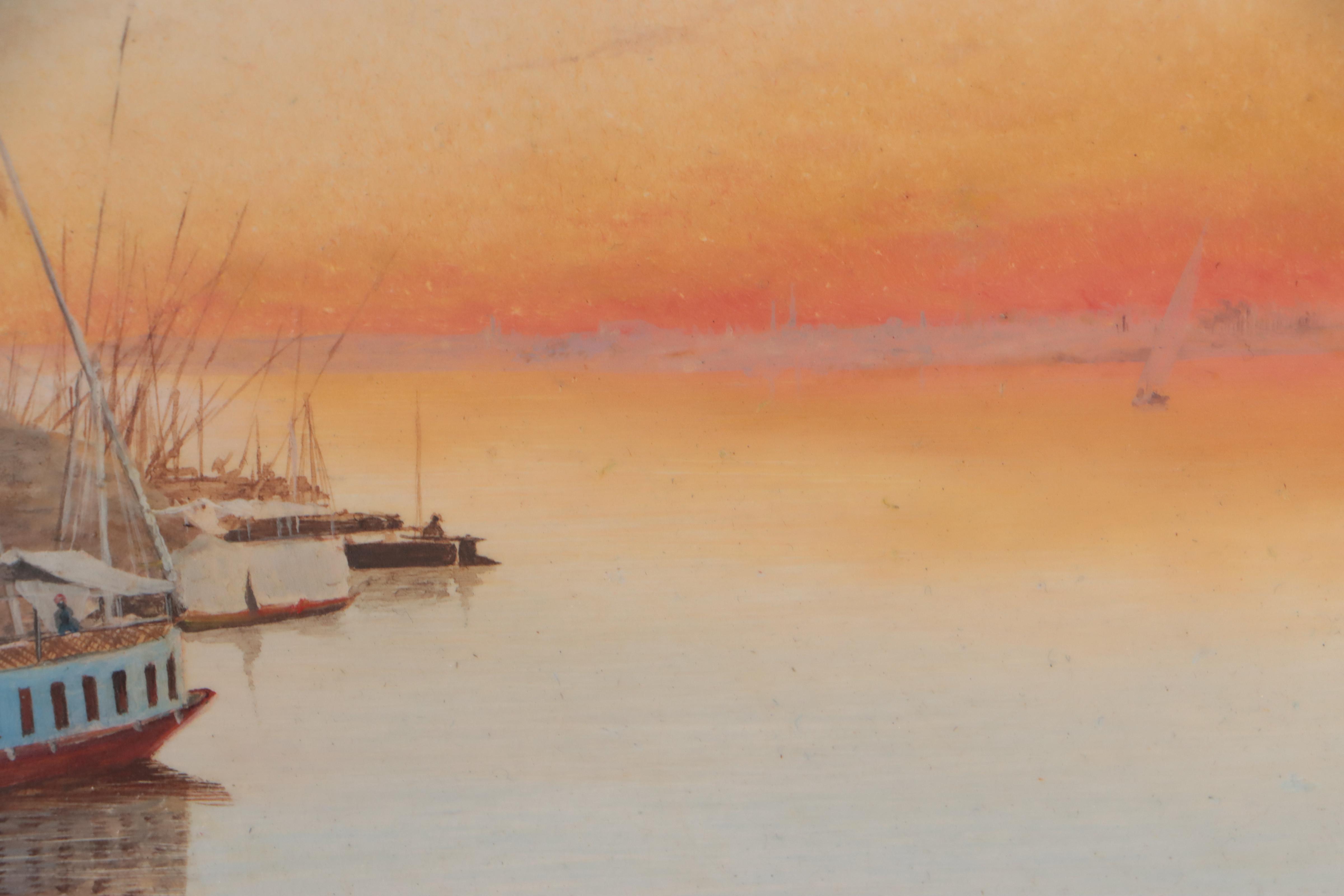 W. Ashton Southern Coastal Landscape Oil Painting, 1993