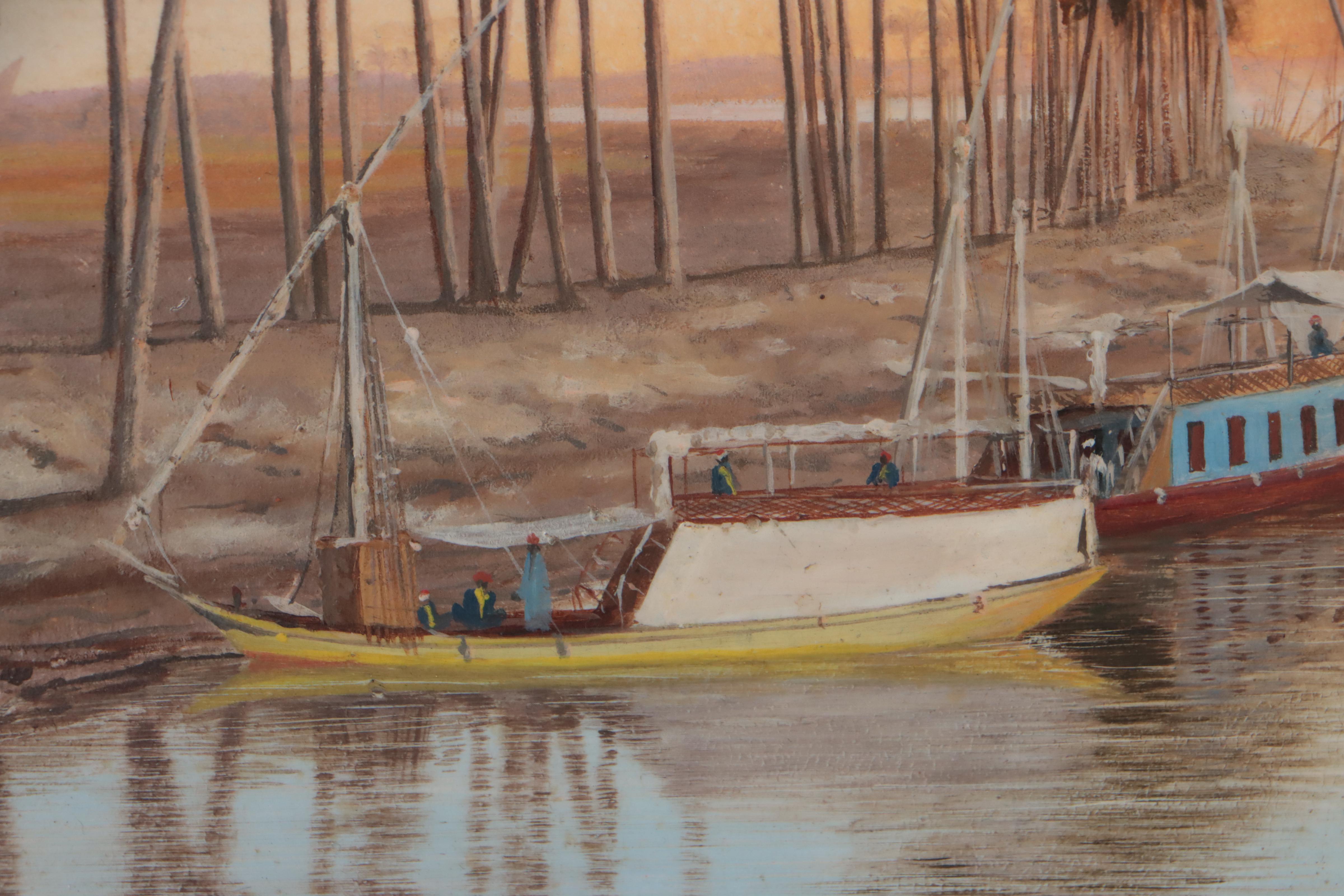 W. Ashton Southern Coastal Landscape Oil Painting, 1993