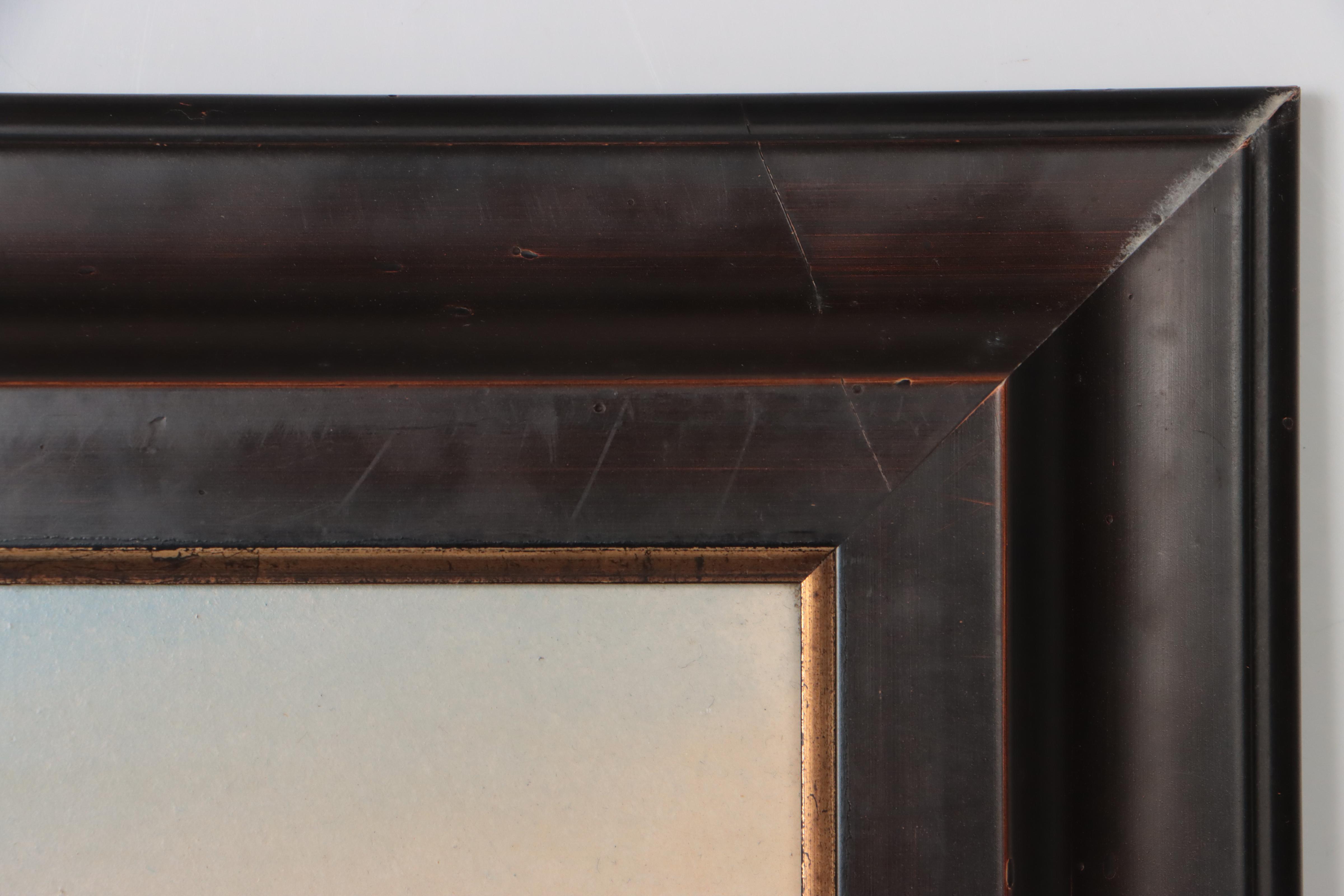 W. Ashton Southern Coastal Landscape Oil Painting, 1993