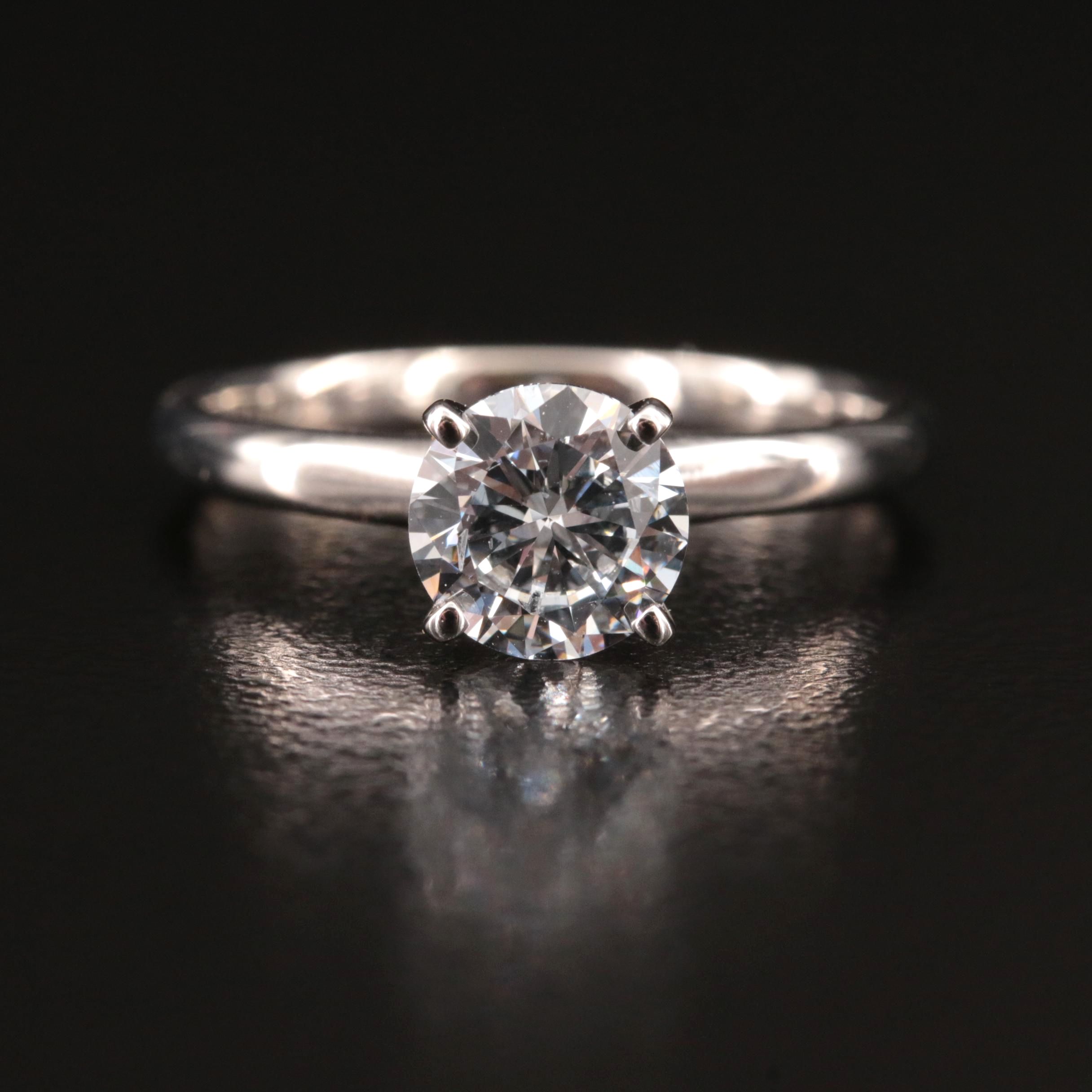 14K 1.06 CT Lab Grown Diamond Solitaire Ring