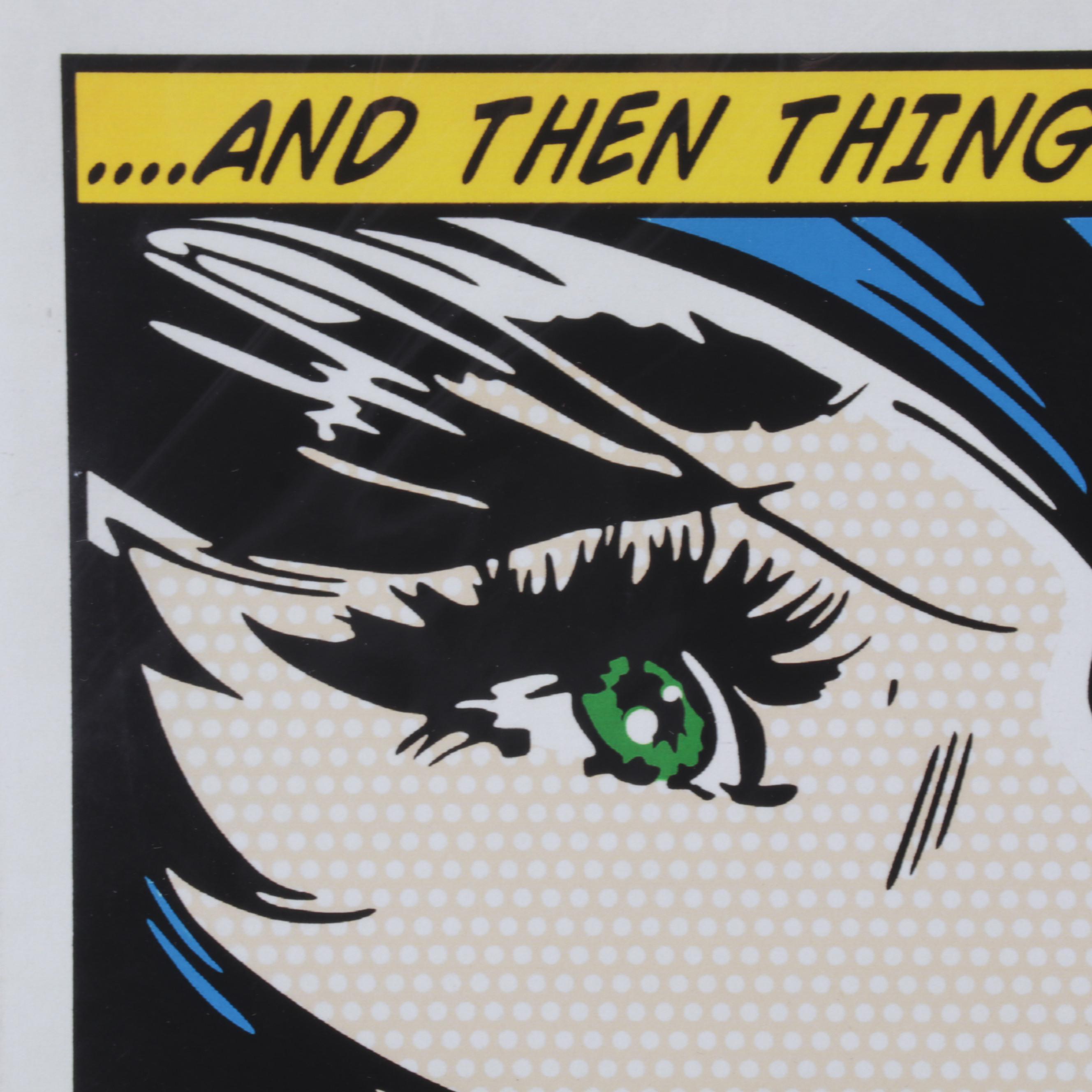 Denial Pop Art Giclée "...And Then Things Got Better," 21st Century