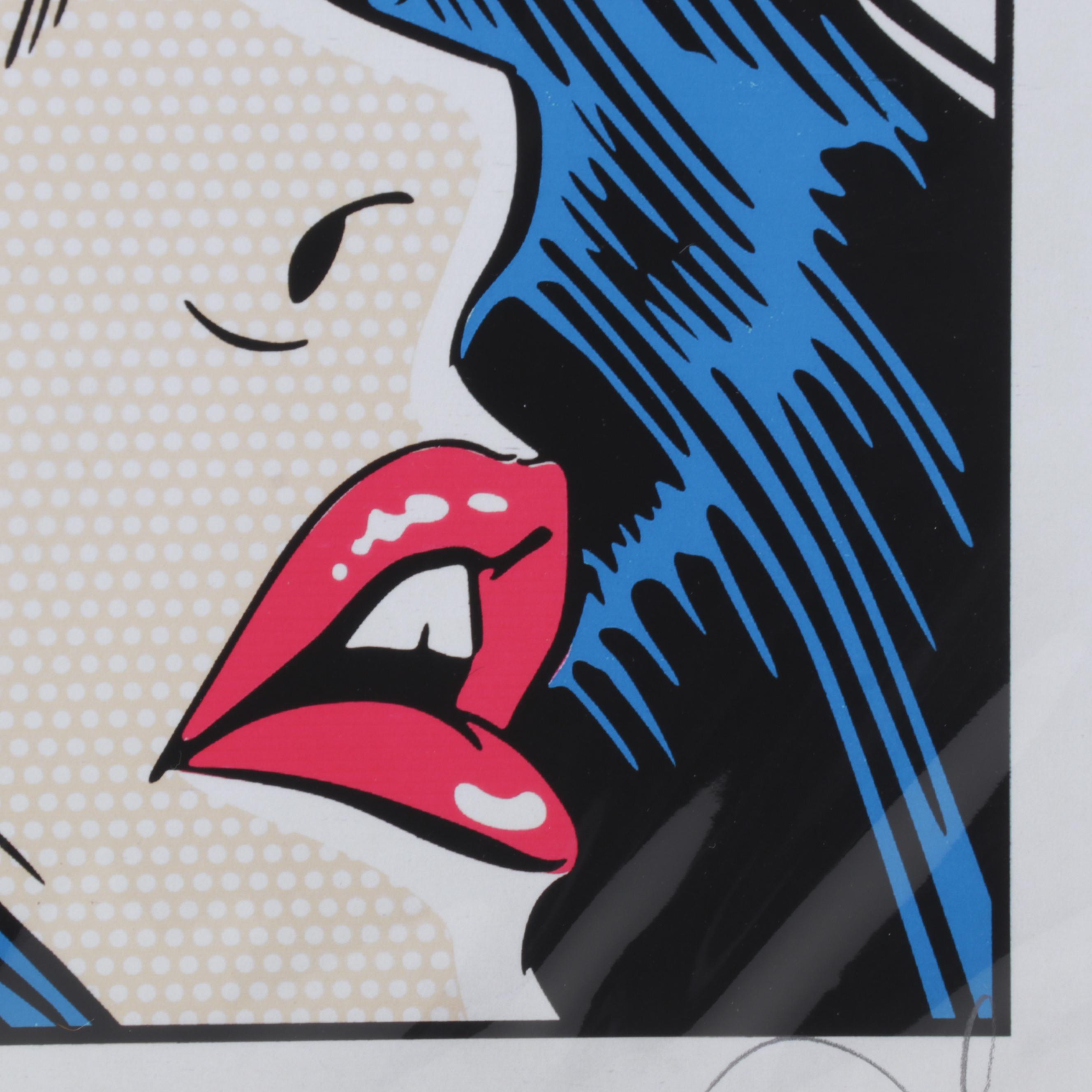 Denial Pop Art Giclée "...And Then Things Got Better," 21st Century