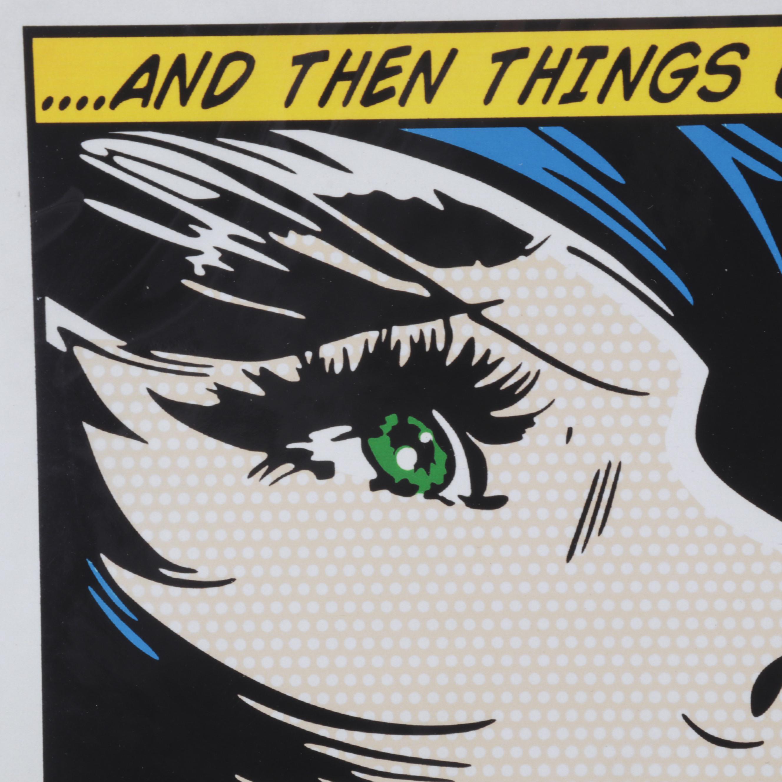 Denial Pop Art Giclée "...And Then Things Got Better," 21st Century