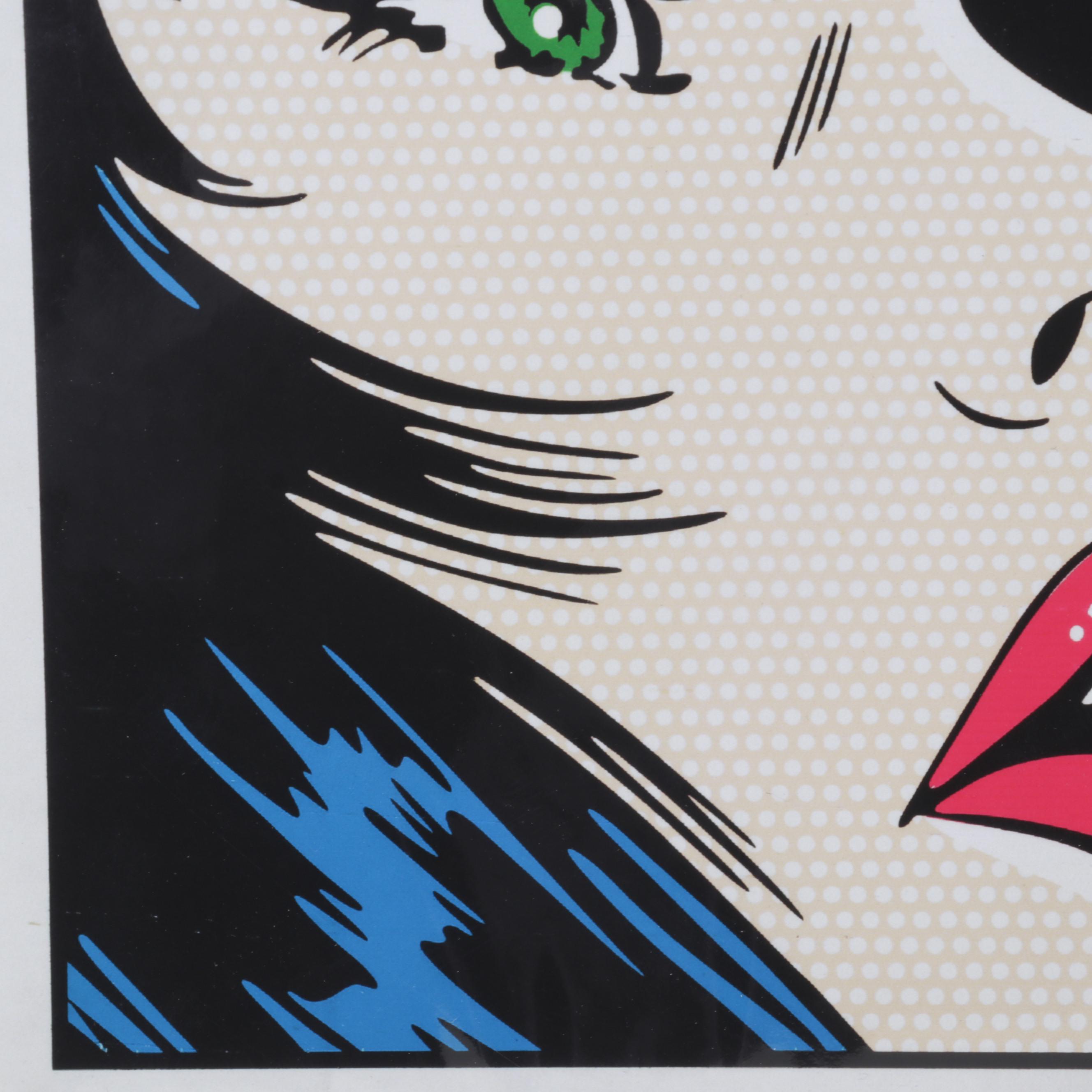 Denial Pop Art Giclée "...And Then Things Got Better," 21st Century