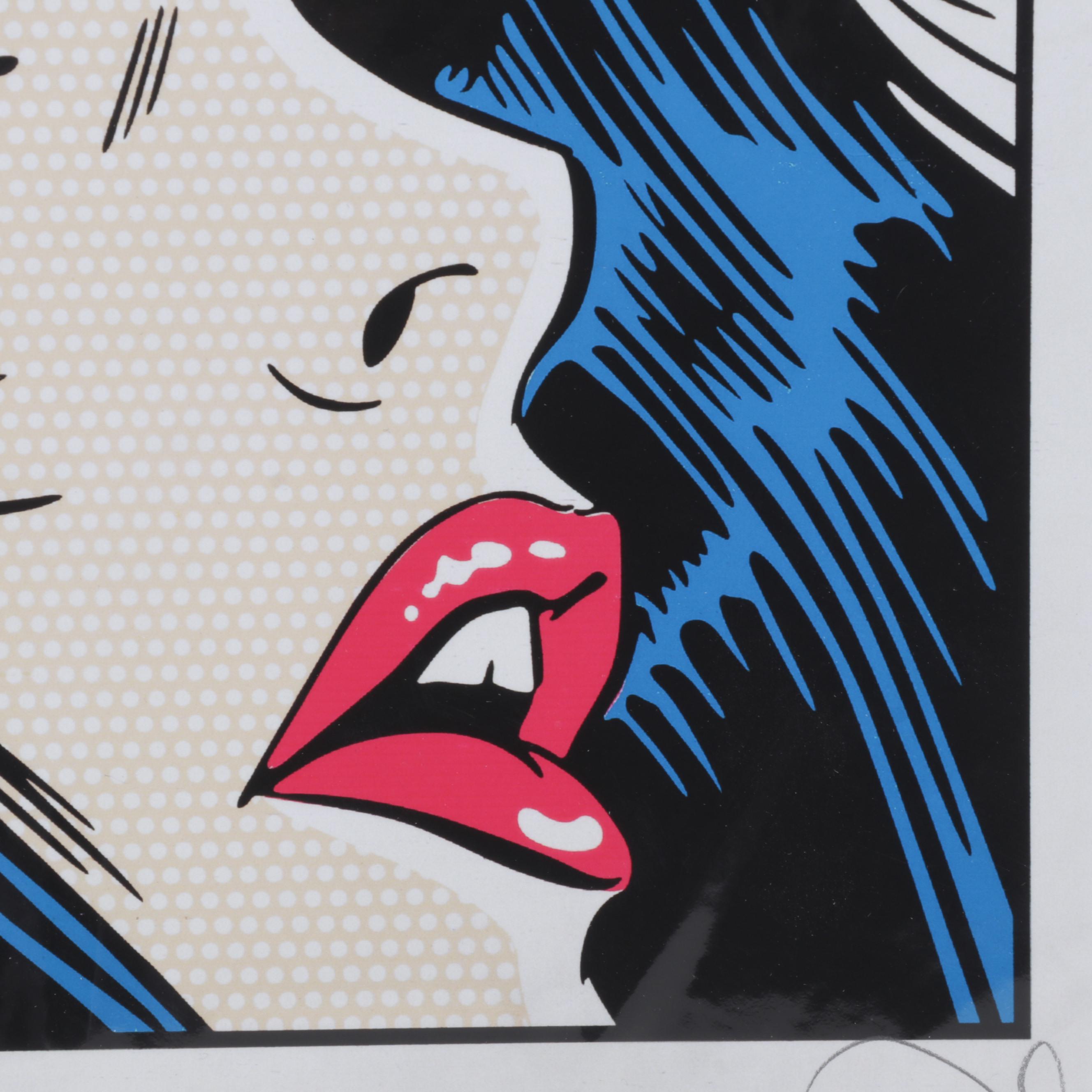 Denial Pop Art Giclée "...And Then Things Got Better," 21st Century