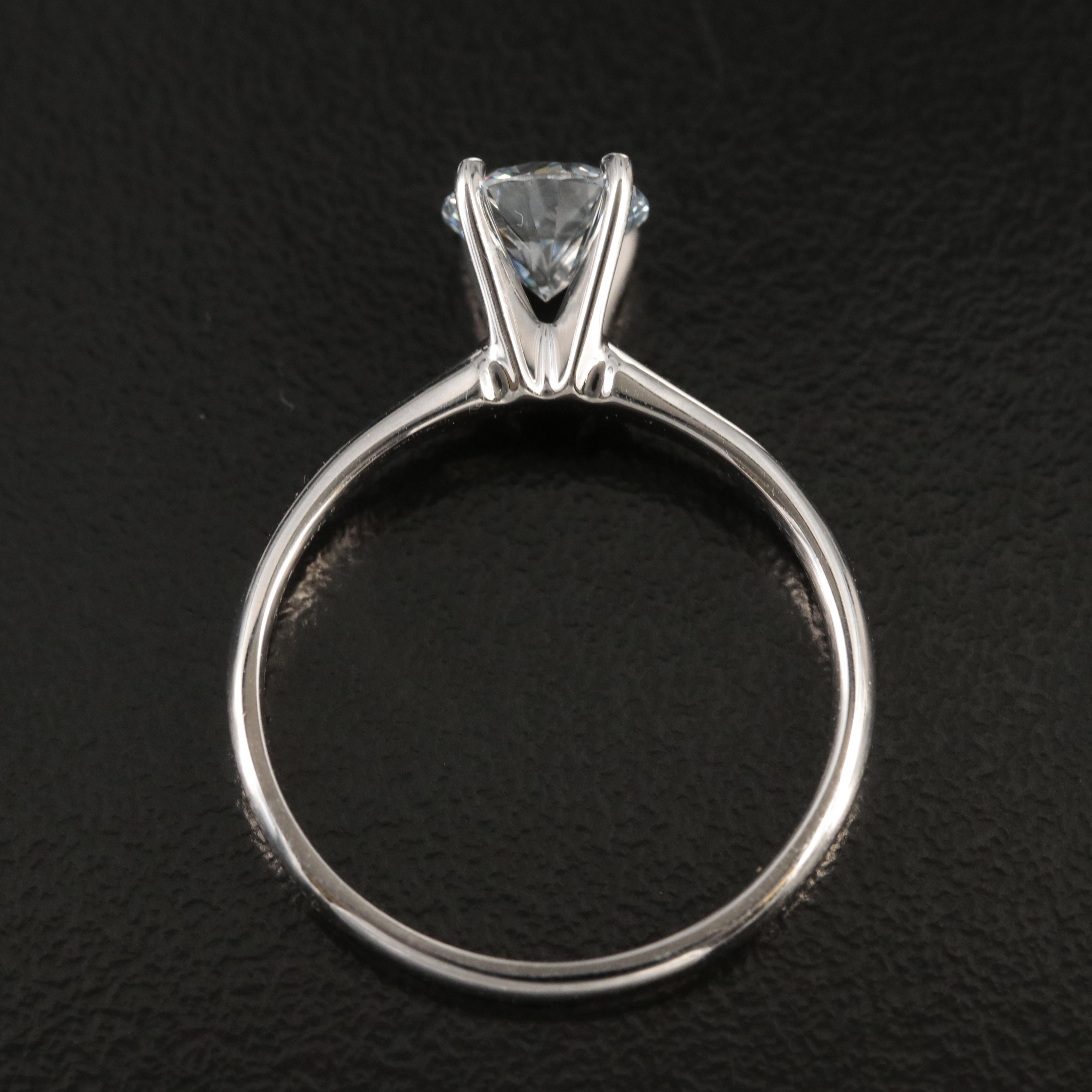 14K 1.01 CT Lab Grown Diamond Solitaire Ring