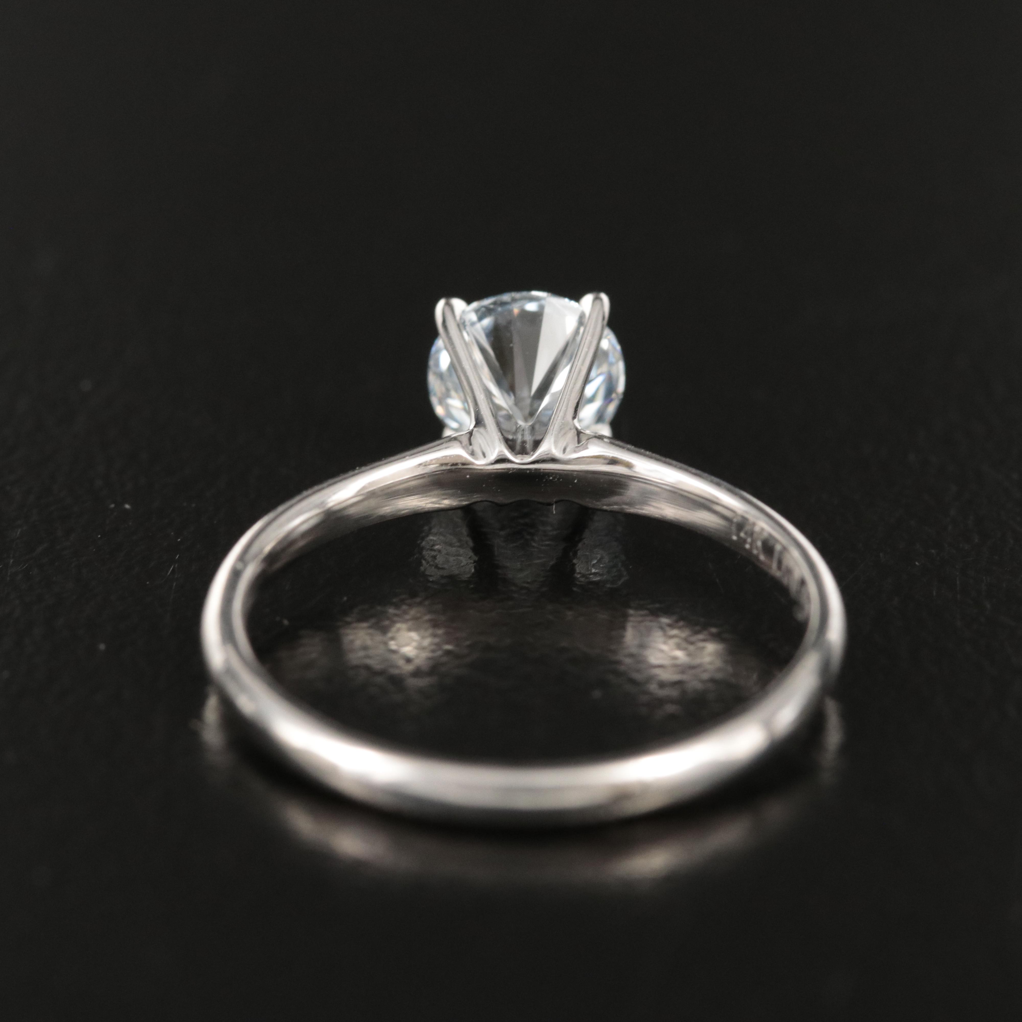 14K 1.01 CT Lab Grown Diamond Solitaire Ring