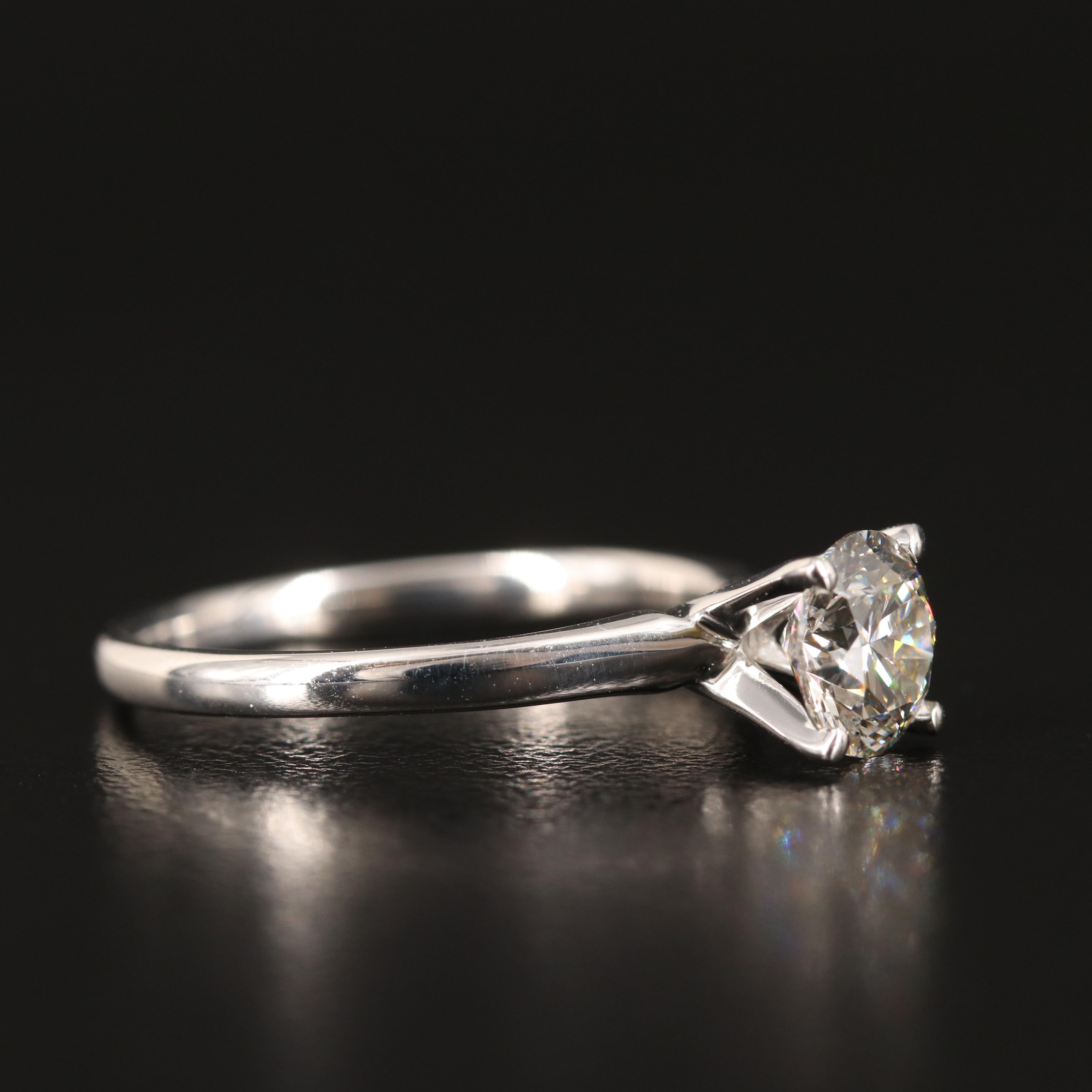 14K 1.04 CT Lab Grown Diamond Solitaire Ring