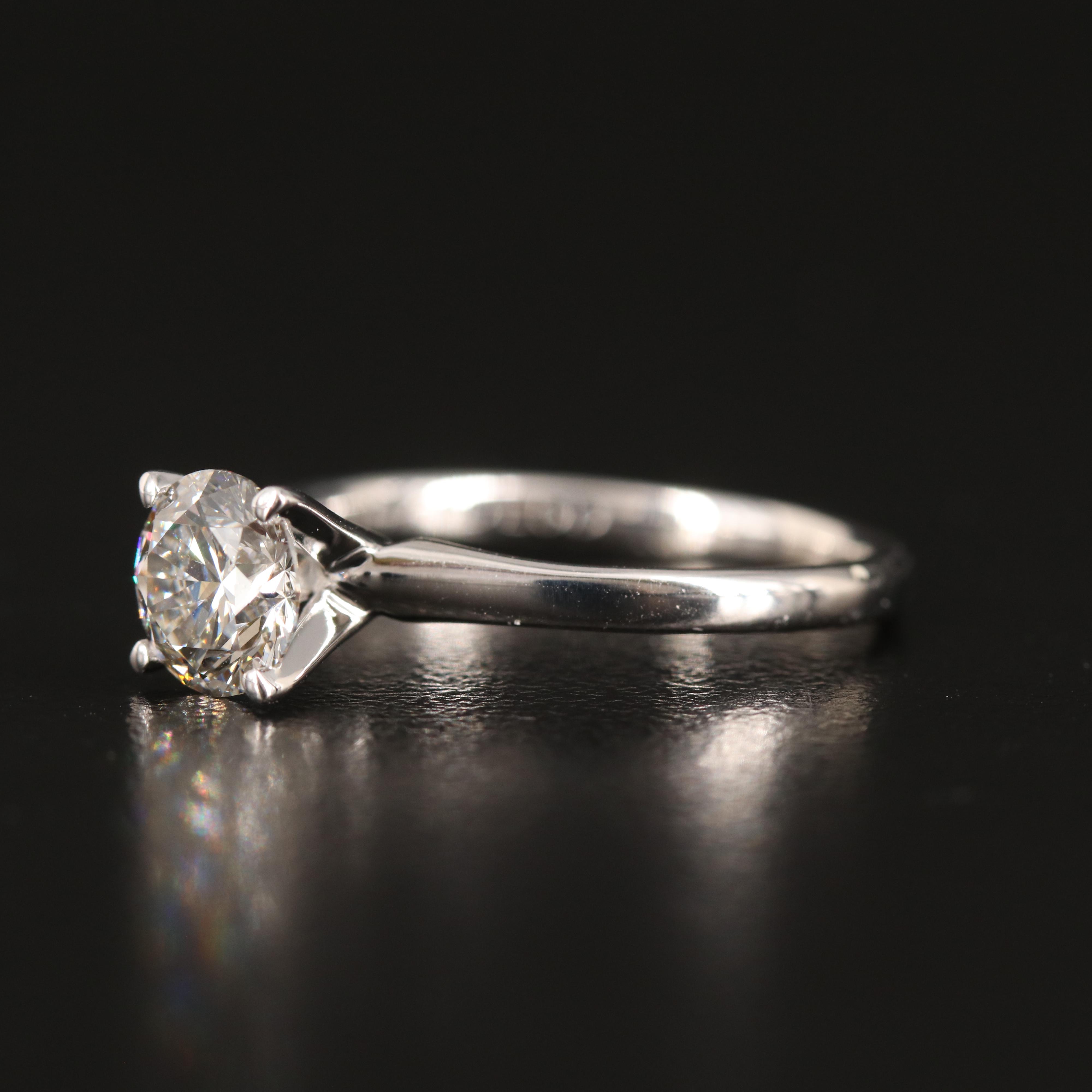 14K 1.04 CT Lab Grown Diamond Solitaire Ring