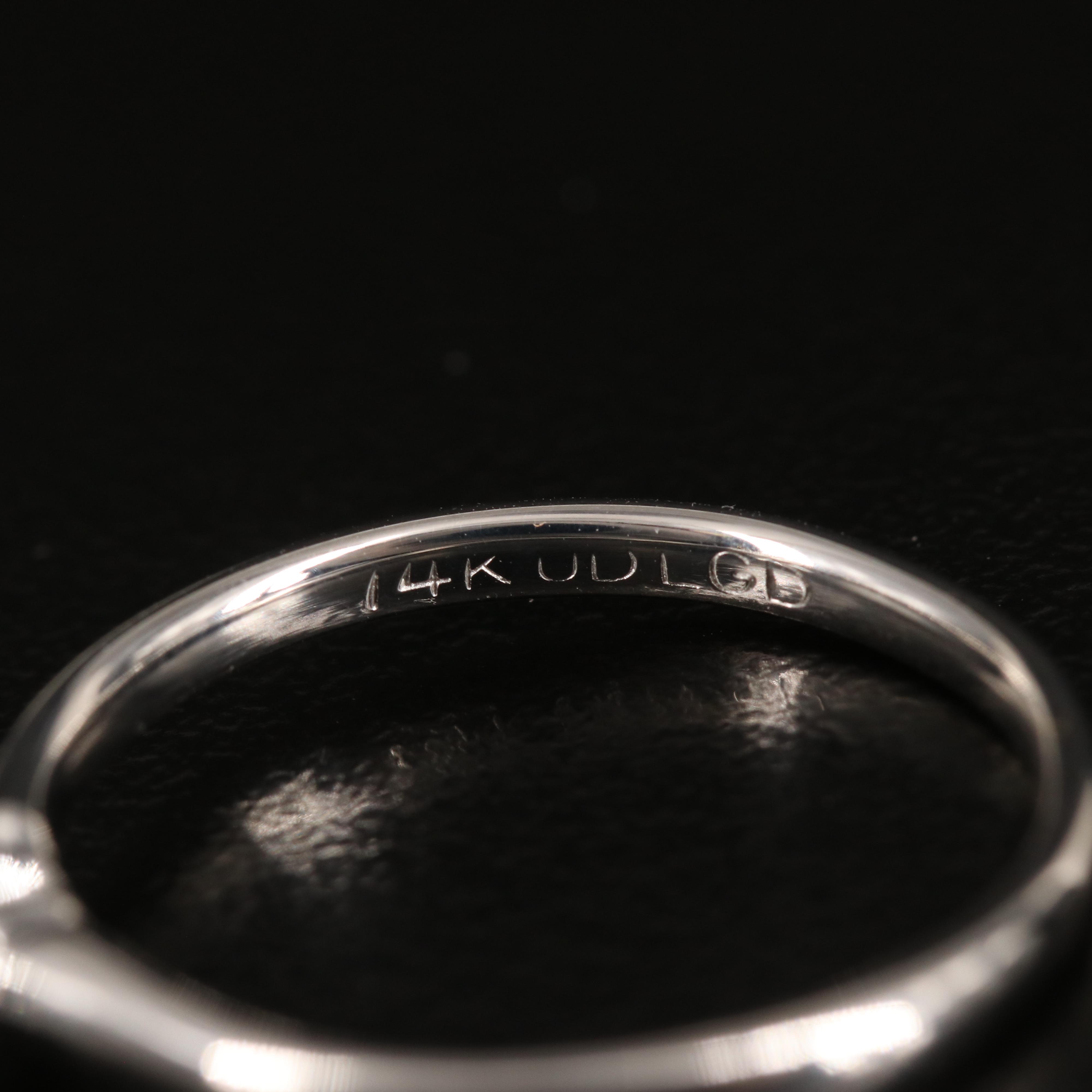 14K 1.04 CT Lab Grown Diamond Solitaire Ring