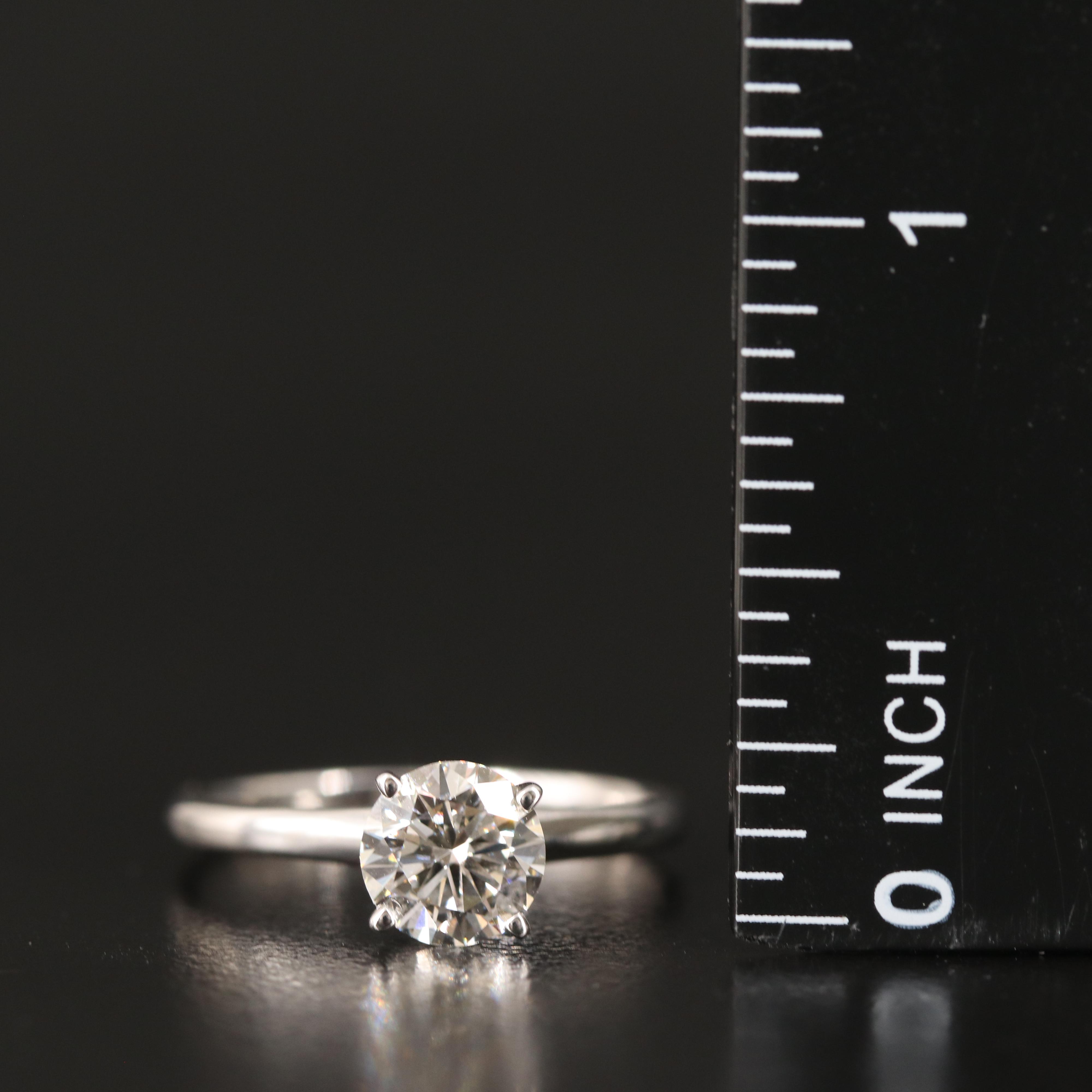 14K 1.14 CT Lab Grown Diamond Solitaire Ring