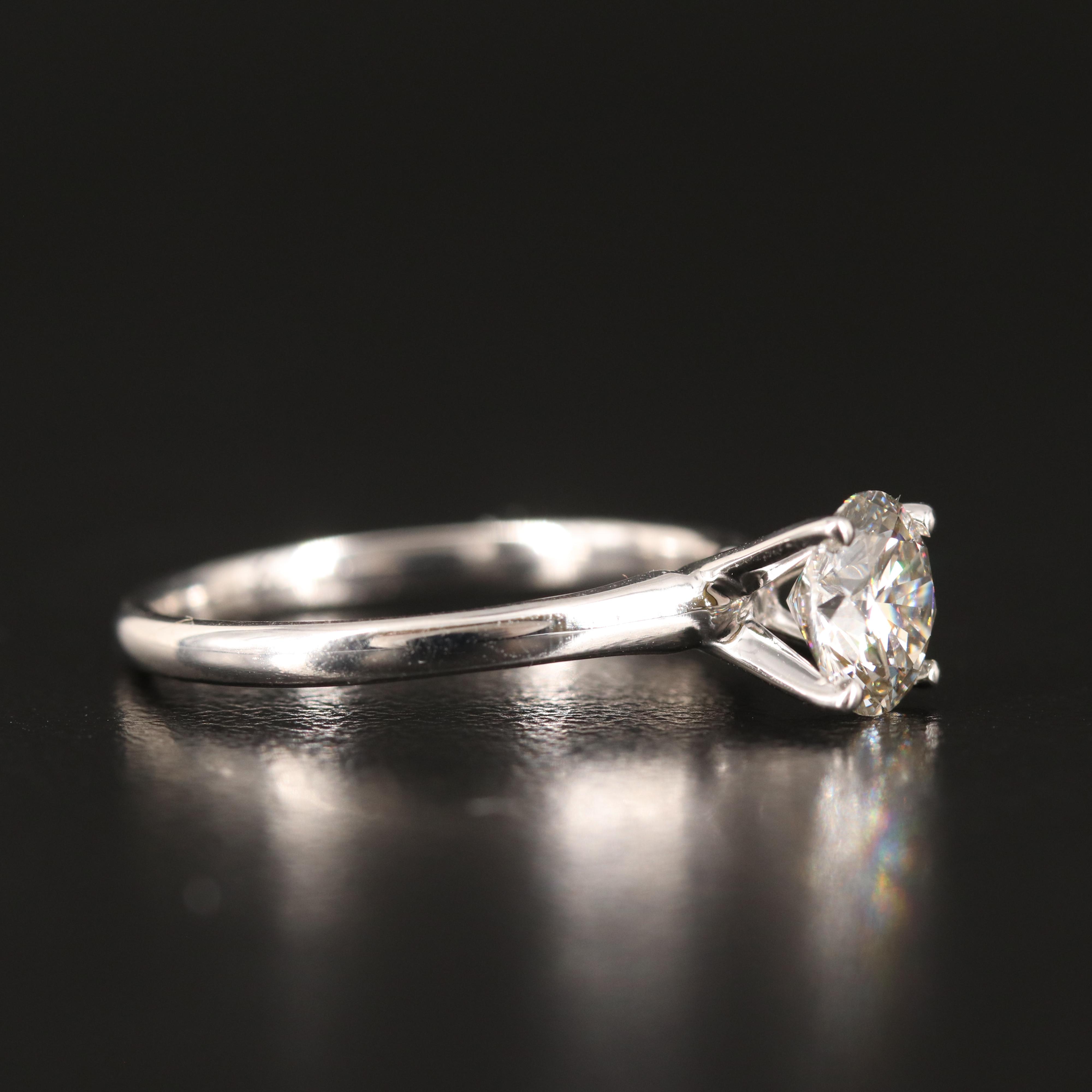 14K 1.14 CT Lab Grown Diamond Solitaire Ring