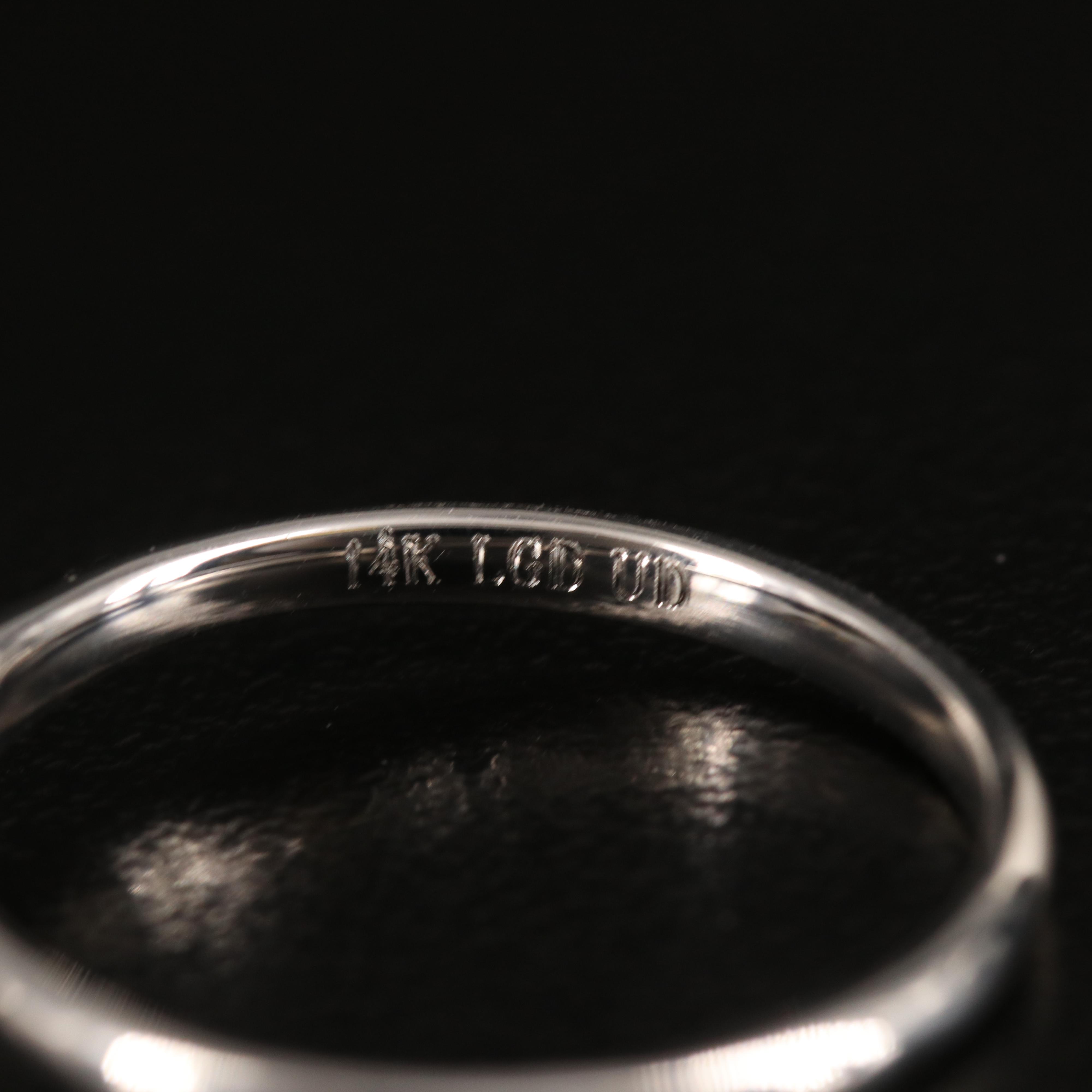 14K 1.14 CT Lab Grown Diamond Solitaire Ring