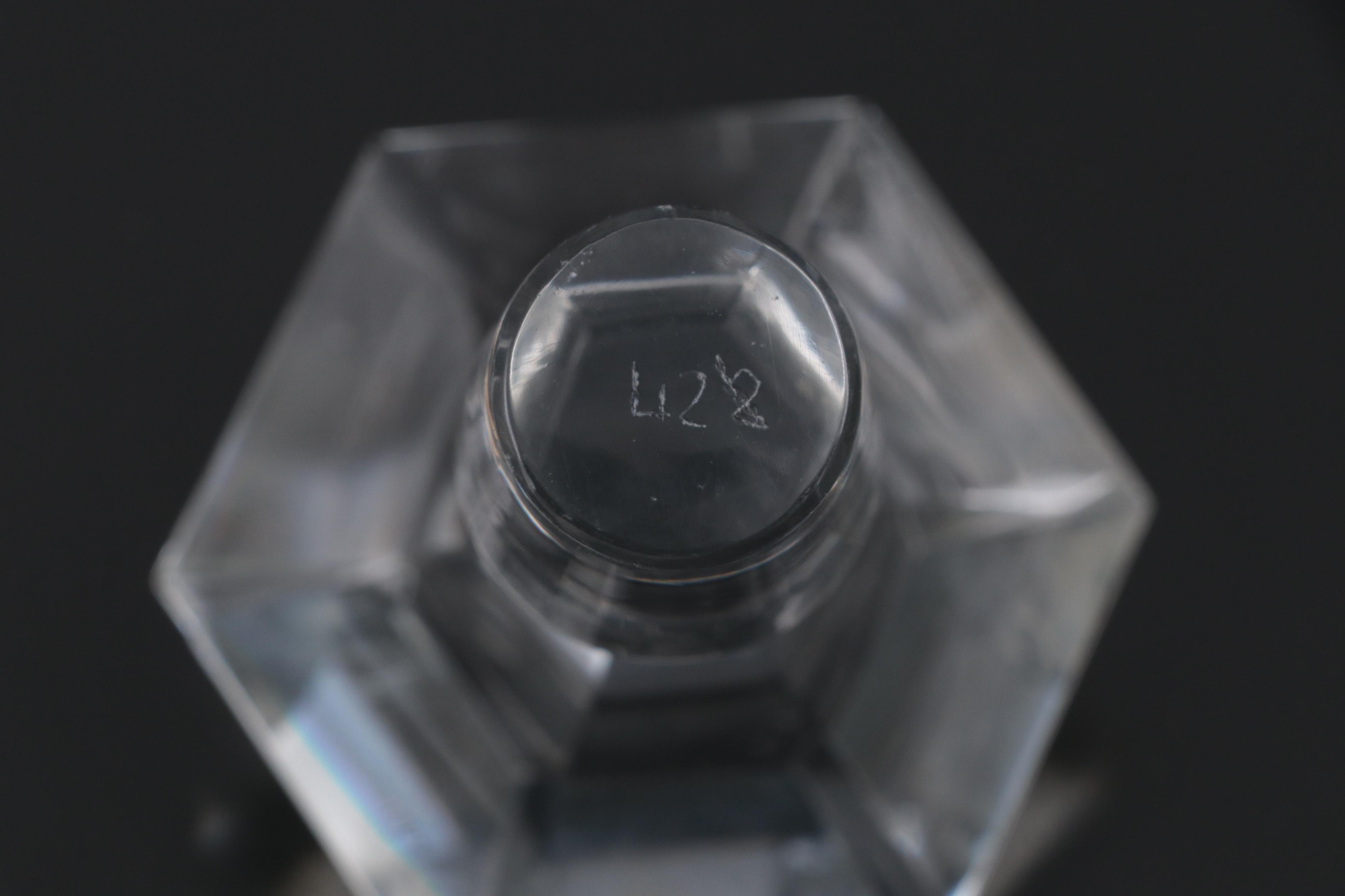 Baccarat "Embassy" and Other Crystal and Glass Decanters and Vanity Bottle